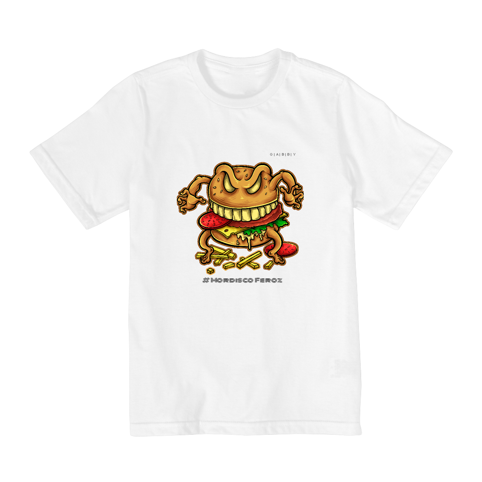 Camiseta Infantil Mordisco Feroz