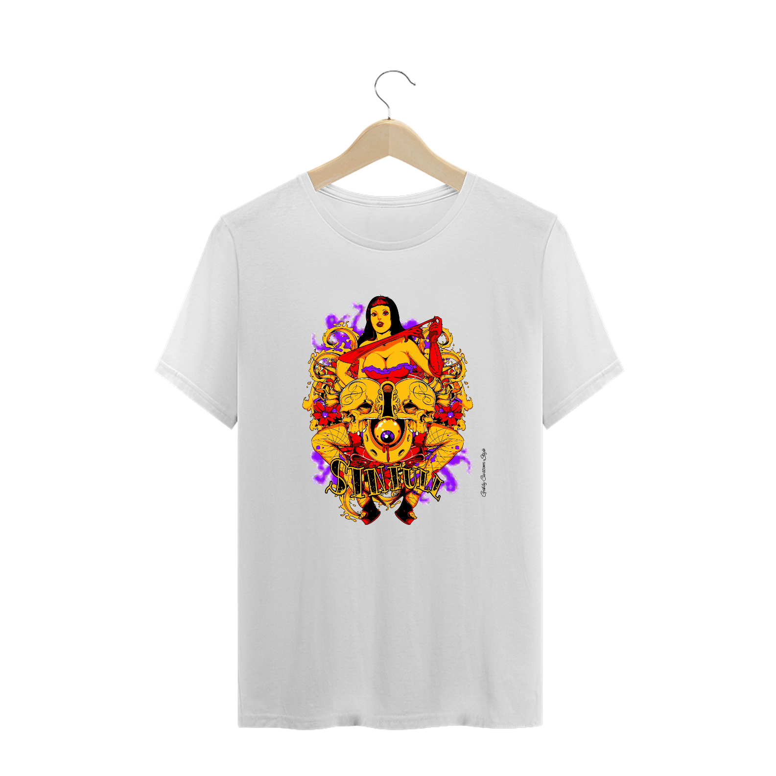 Camiseta Masculina Sin Full