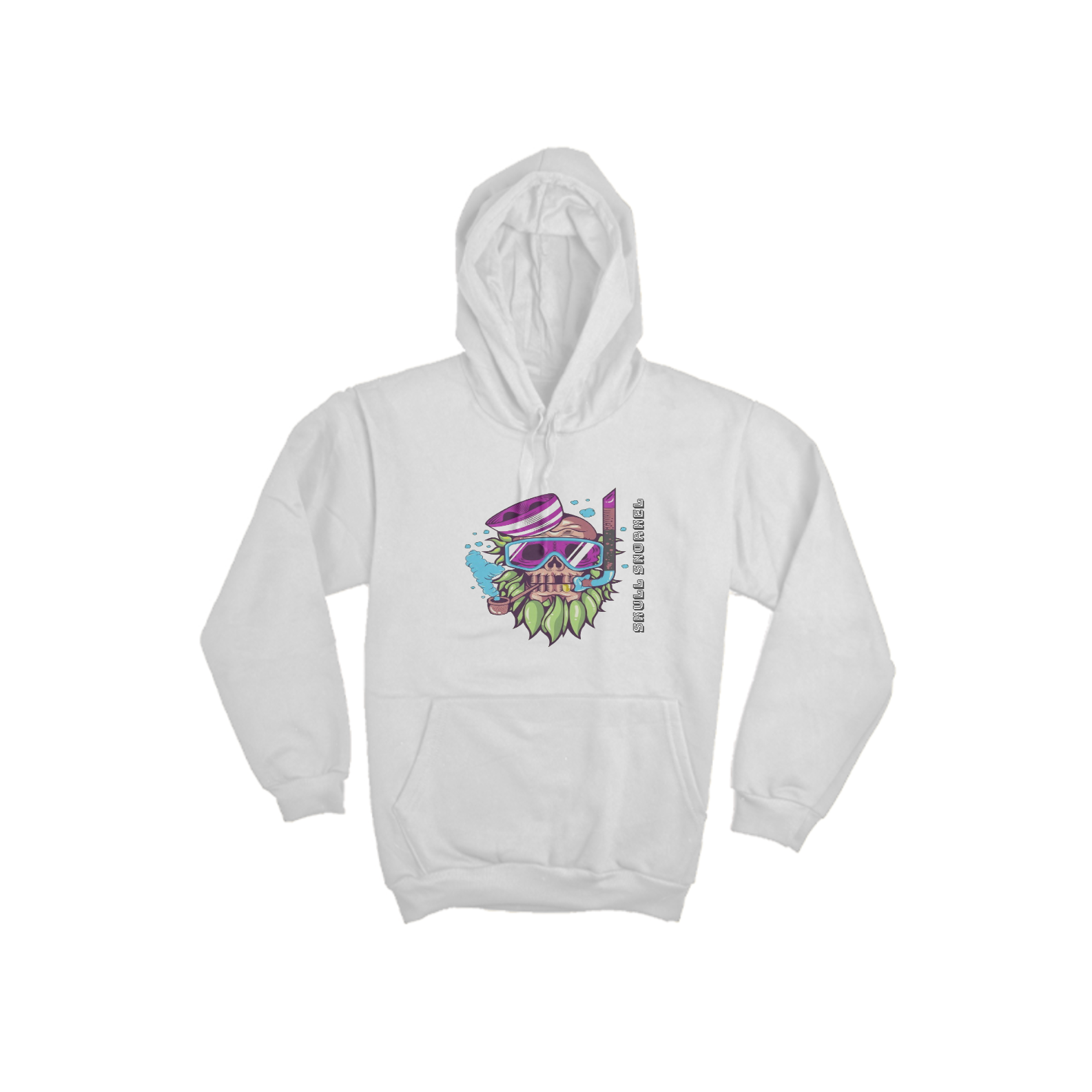 Blusa Canguru Skull Snorkel