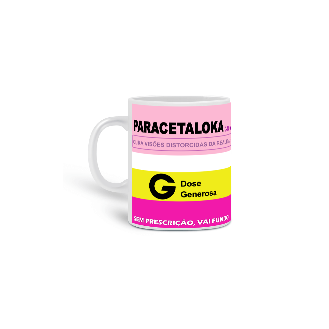 Caneca Paracetaloka 