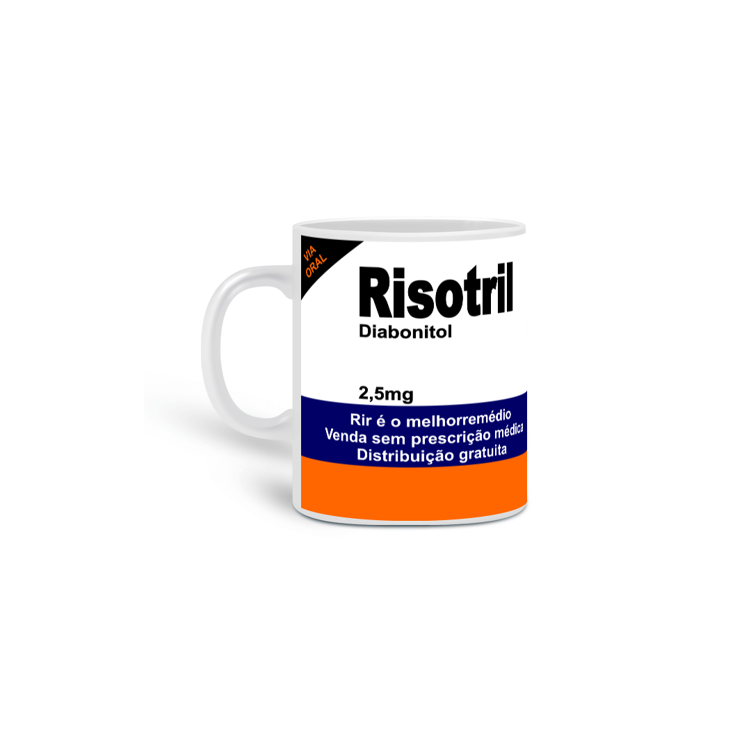 Caneca Risotril com Diabonitol