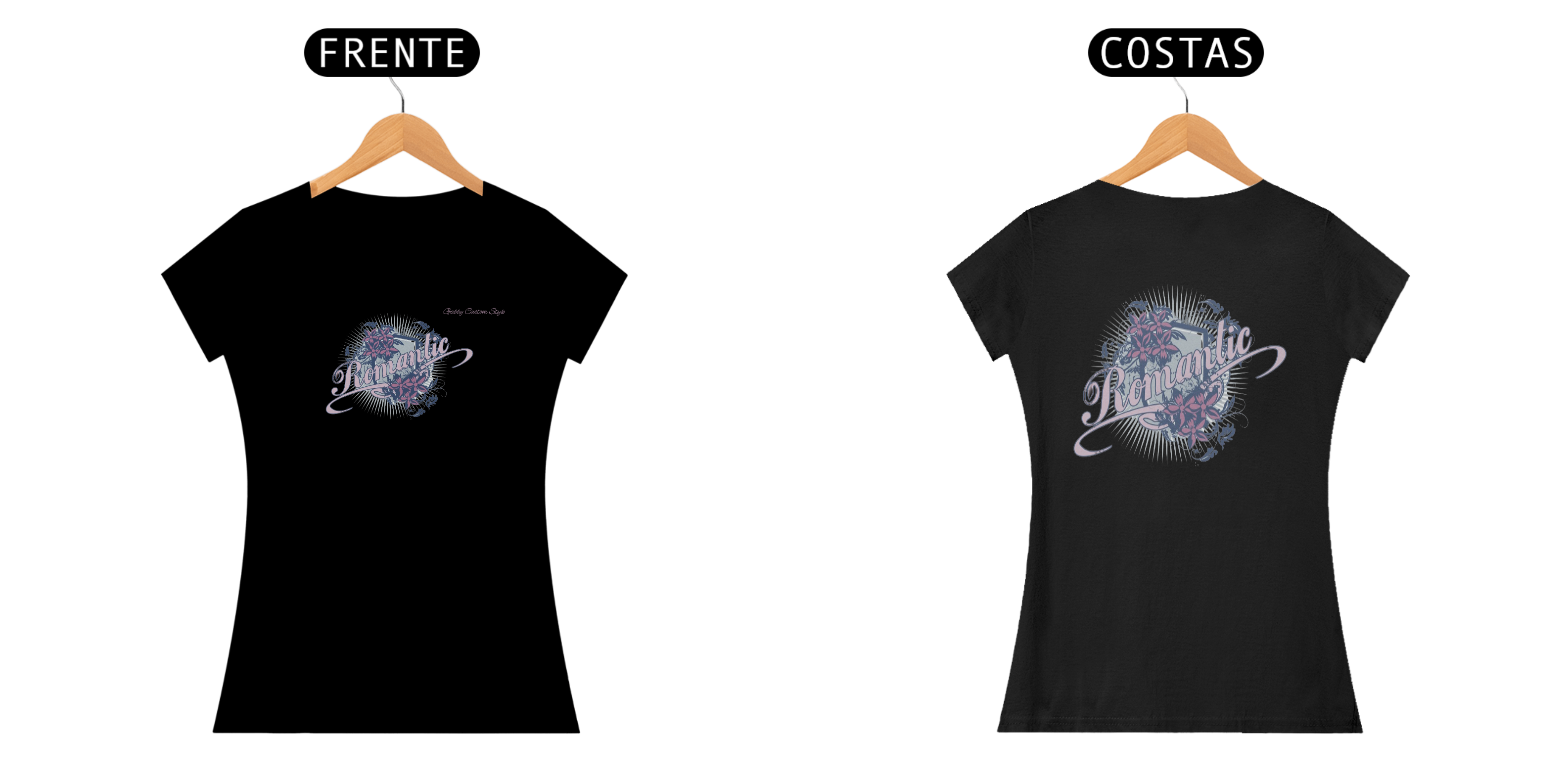 Camiseta Romântic Feminina 