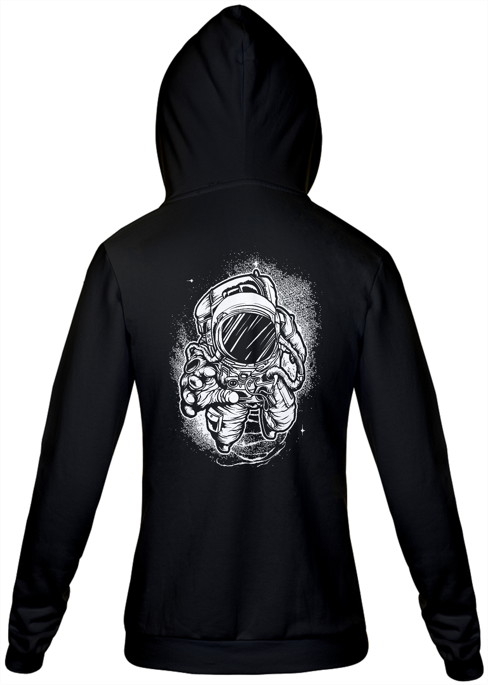 Blusa Moda Galáctica Com Zíper 