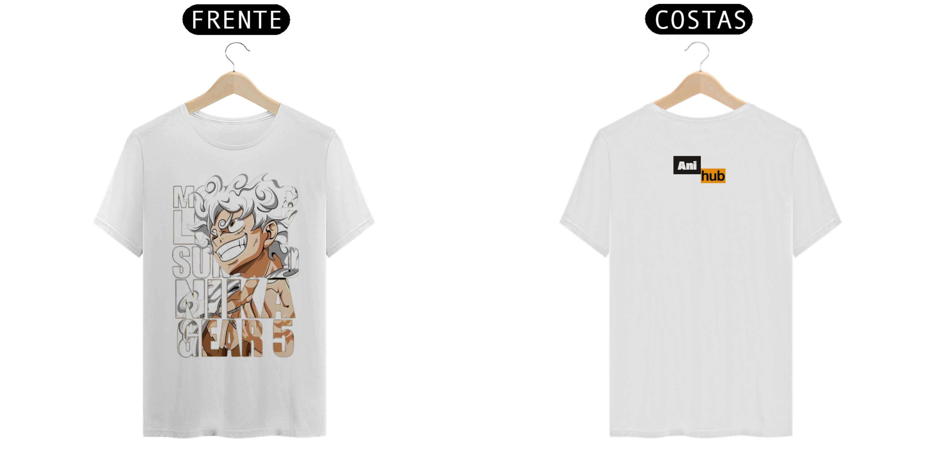 Camiseta Luffy Gear 5