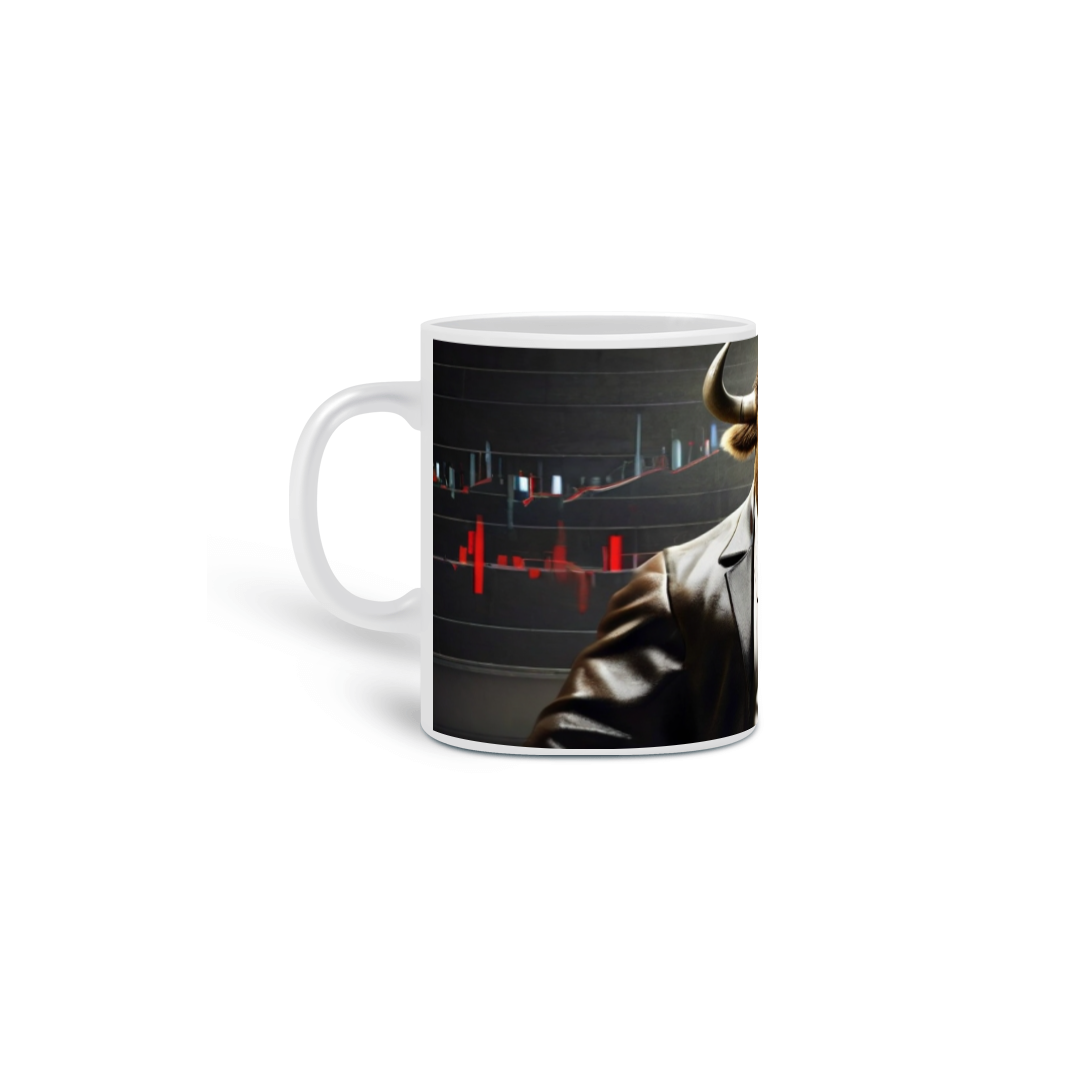 Caneca Alpha Trader Touro