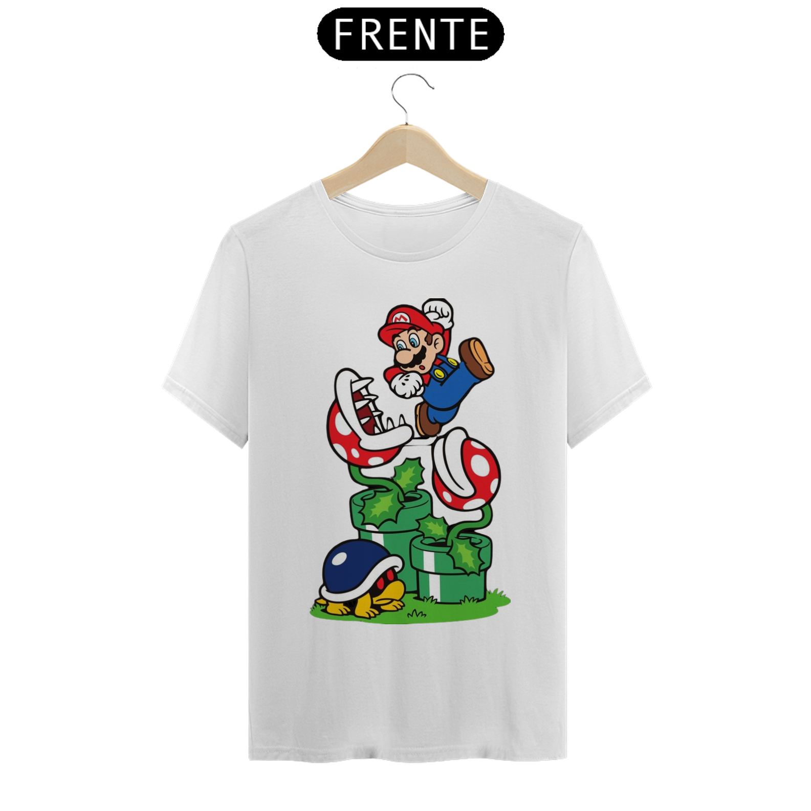Nome do produto: camisa Super Mario Bros