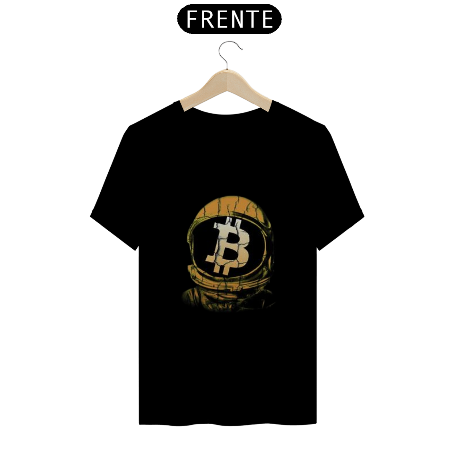 T-Shirt Cabeça Bitcoin