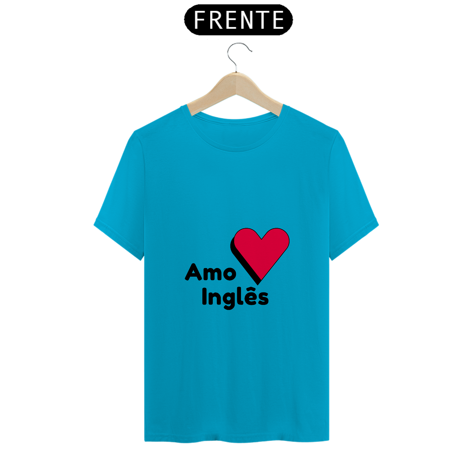 Camiseta “Amo Inglês” 