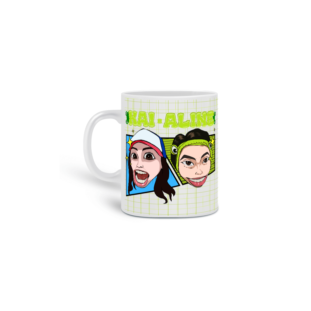 KAI, ALINE E SOCRINHA CANECA - ARTE EXCLUSIVA