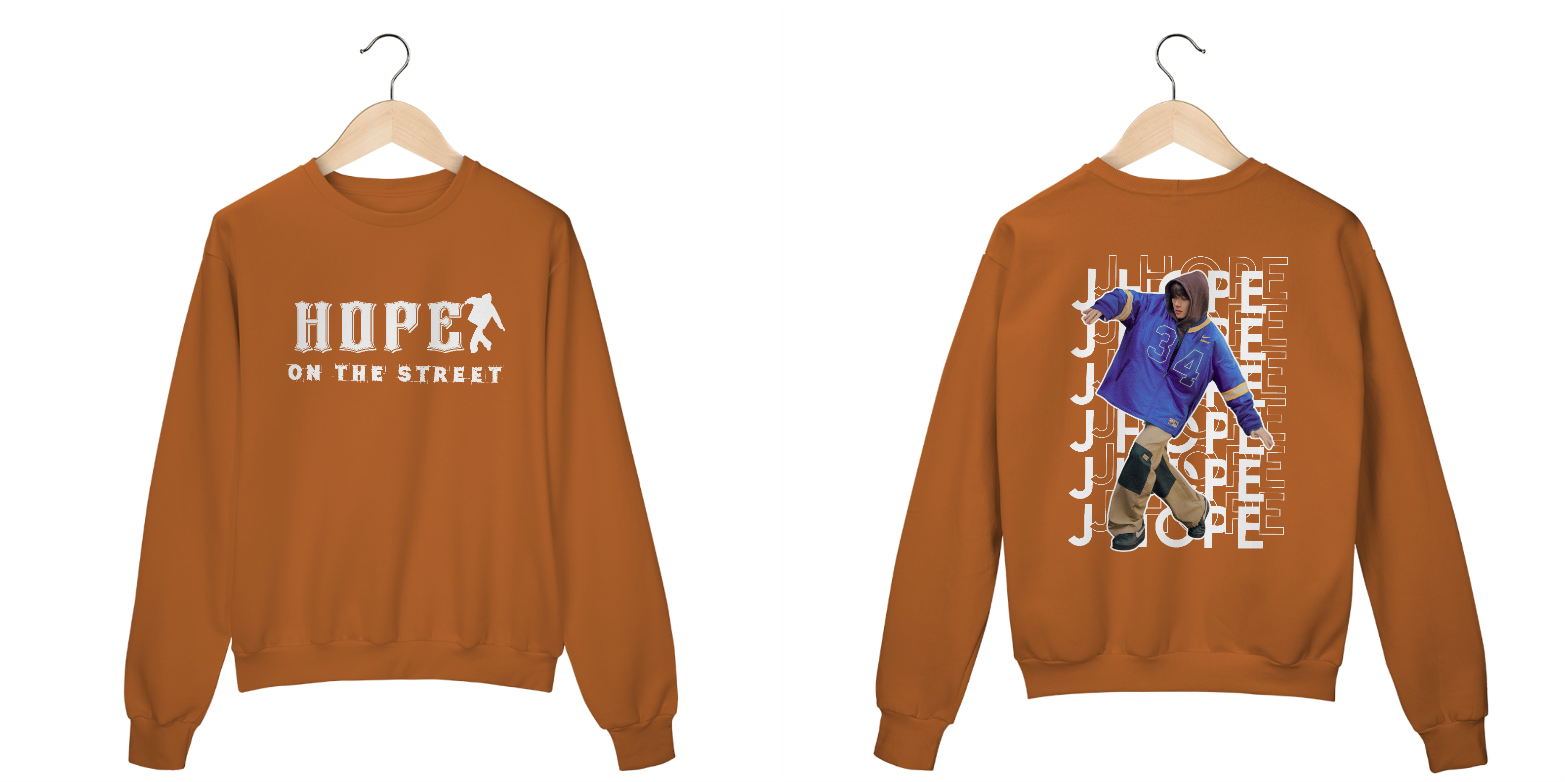 Moletom Fechado Unisex - FRENTE E COSTAS