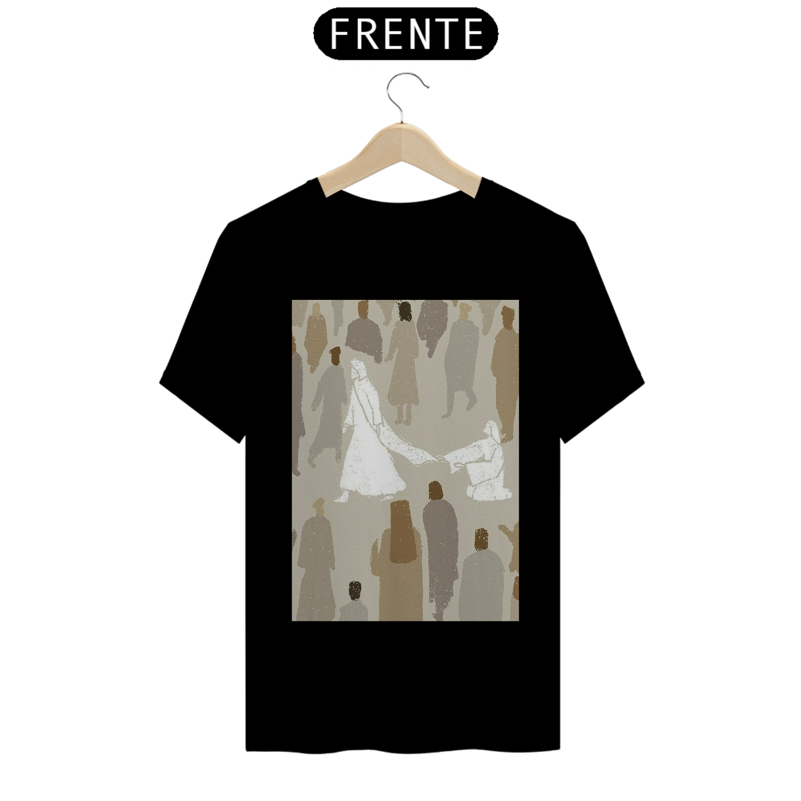 Camiseta mulher do fluxo de sangue