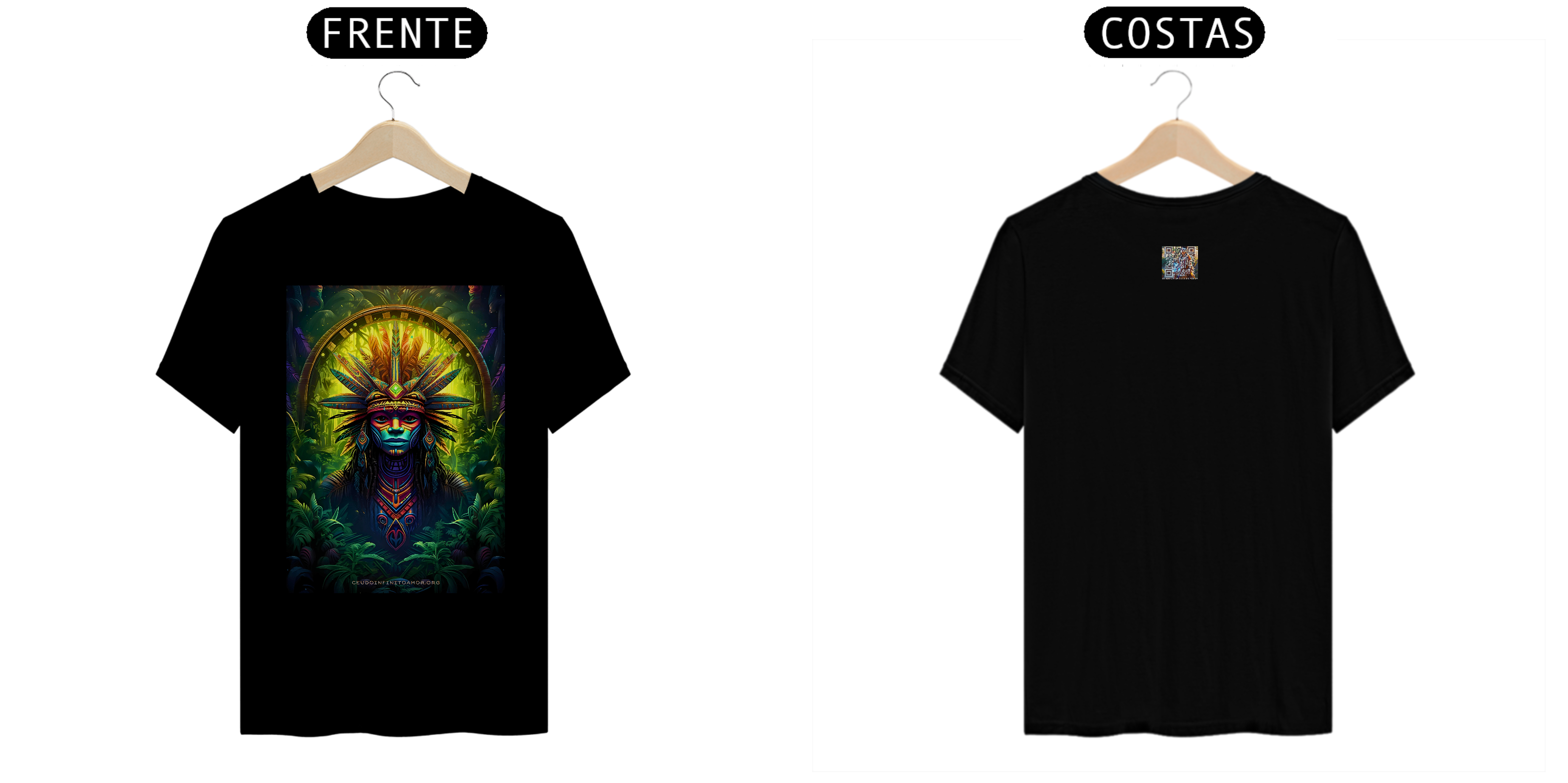 Camiseta Xamânica Índio | FORÇA do RAPÉ 2