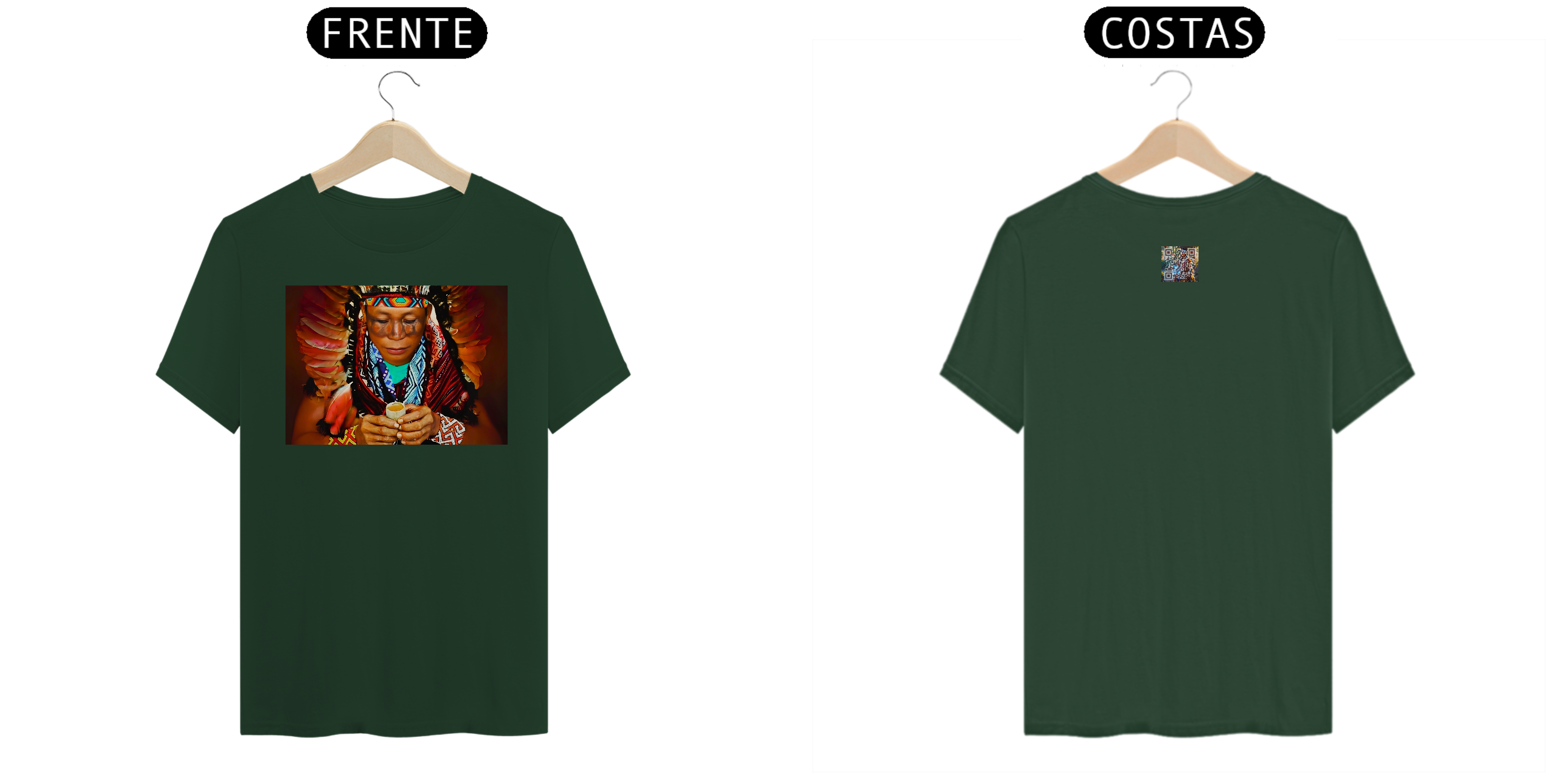 Camiseta Ayahuasca | O ÍNDIO QUE EXISTE EM MIM