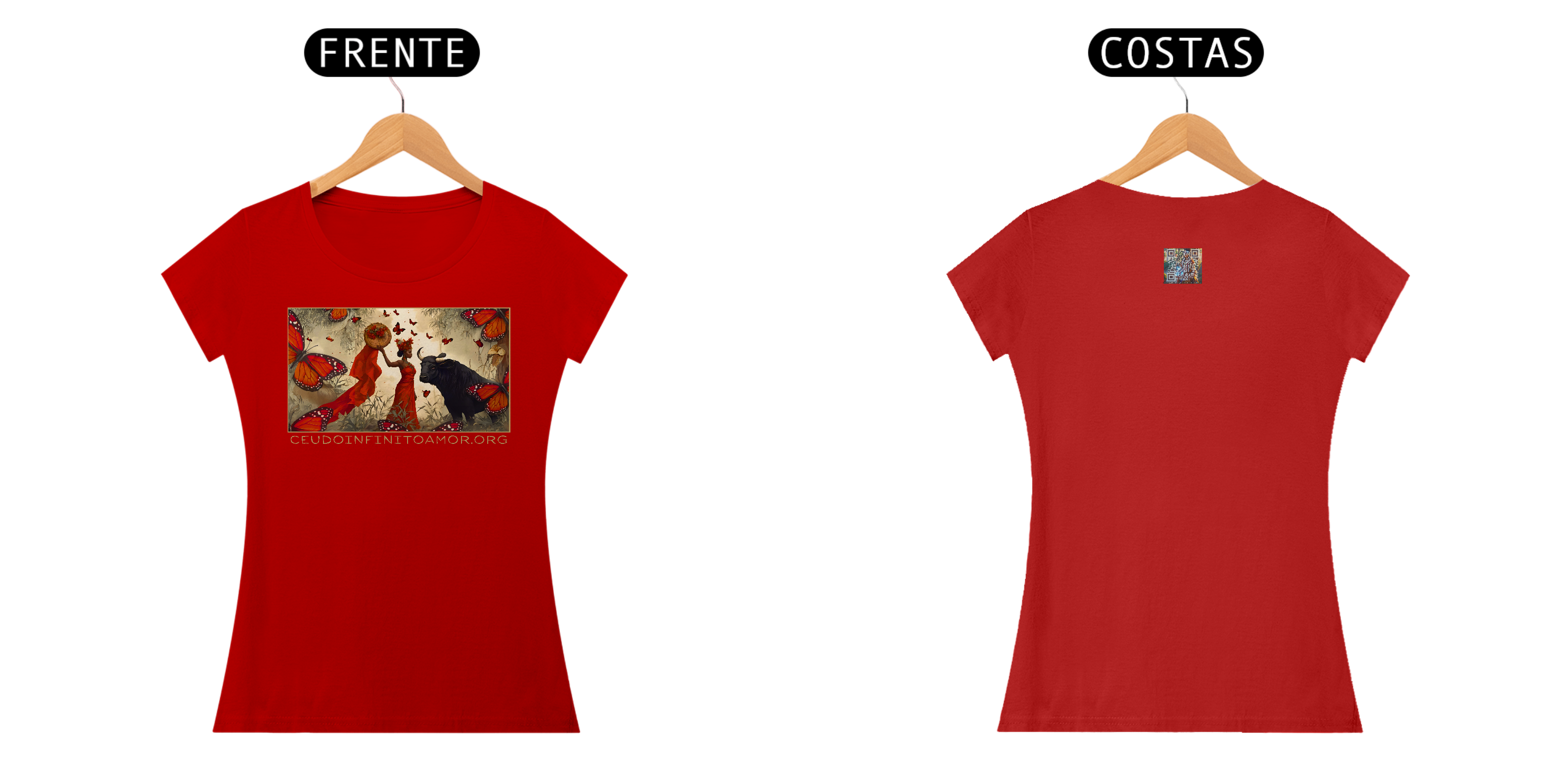 Baby Look Iansã | VENTOU é OYÁ + BRISA e FOGO 