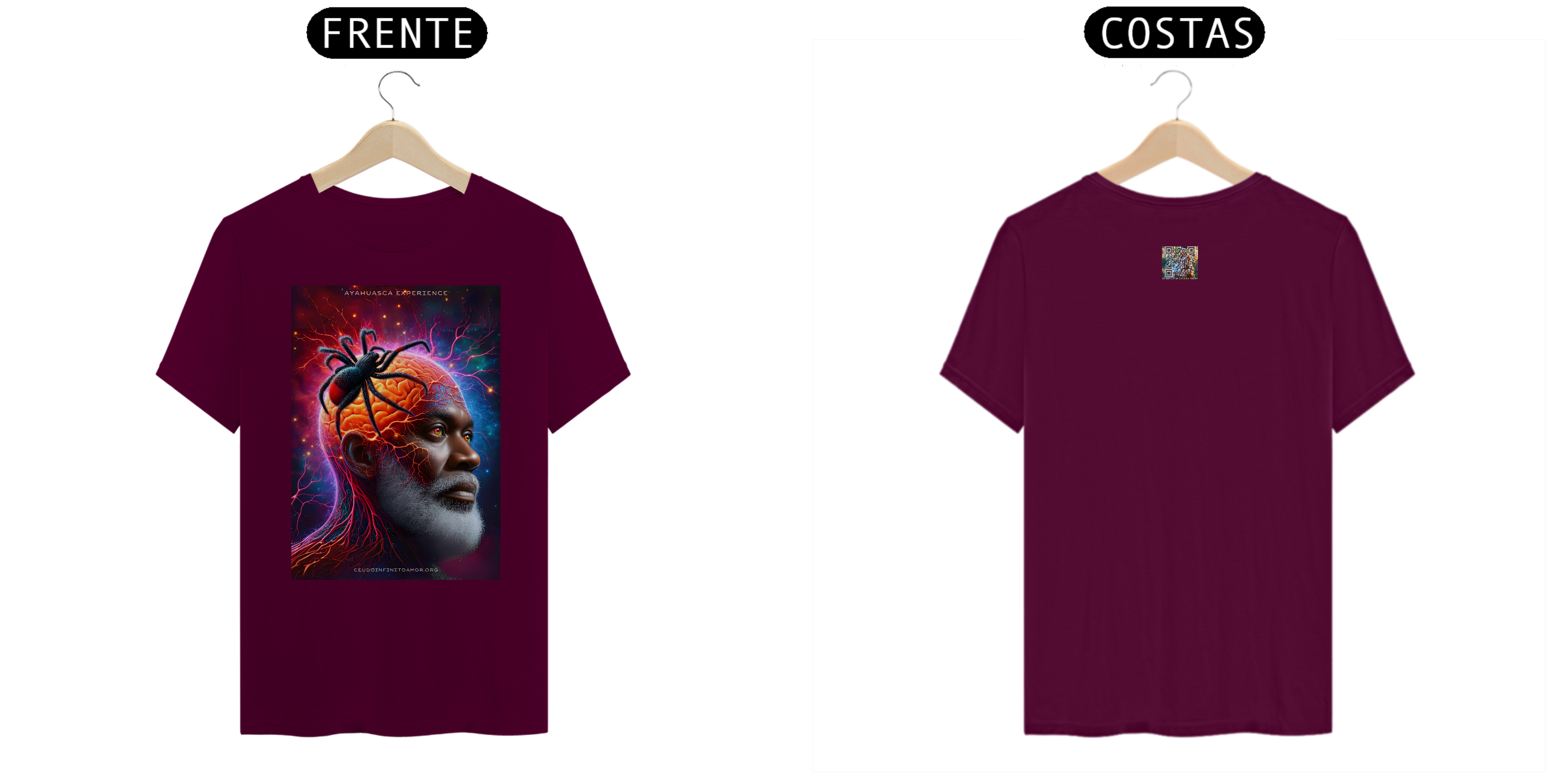 Camiseta DMT Ayahuasca Experience | SPIDER BRAIN NETWORK