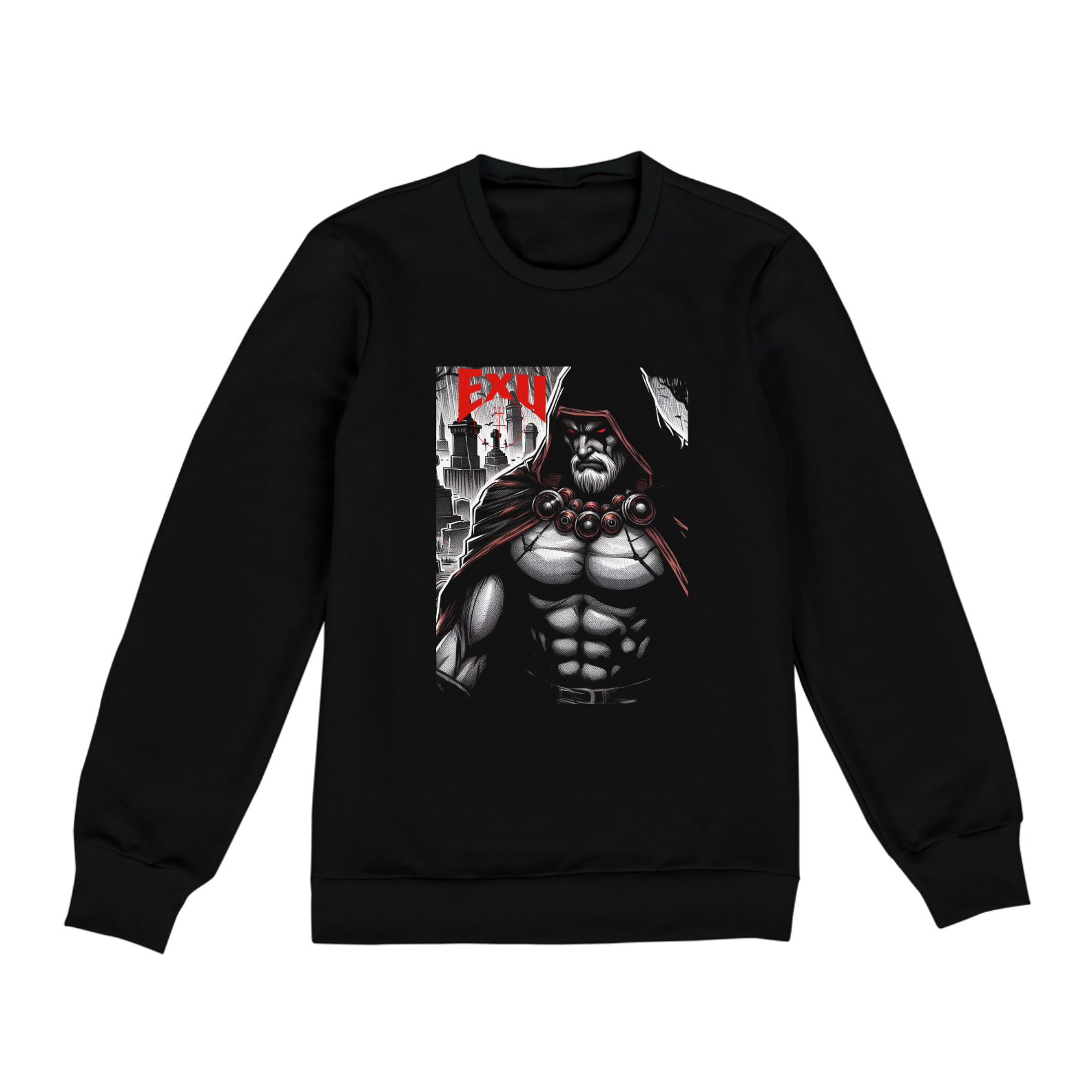 Moletom Preto Exu Veludo