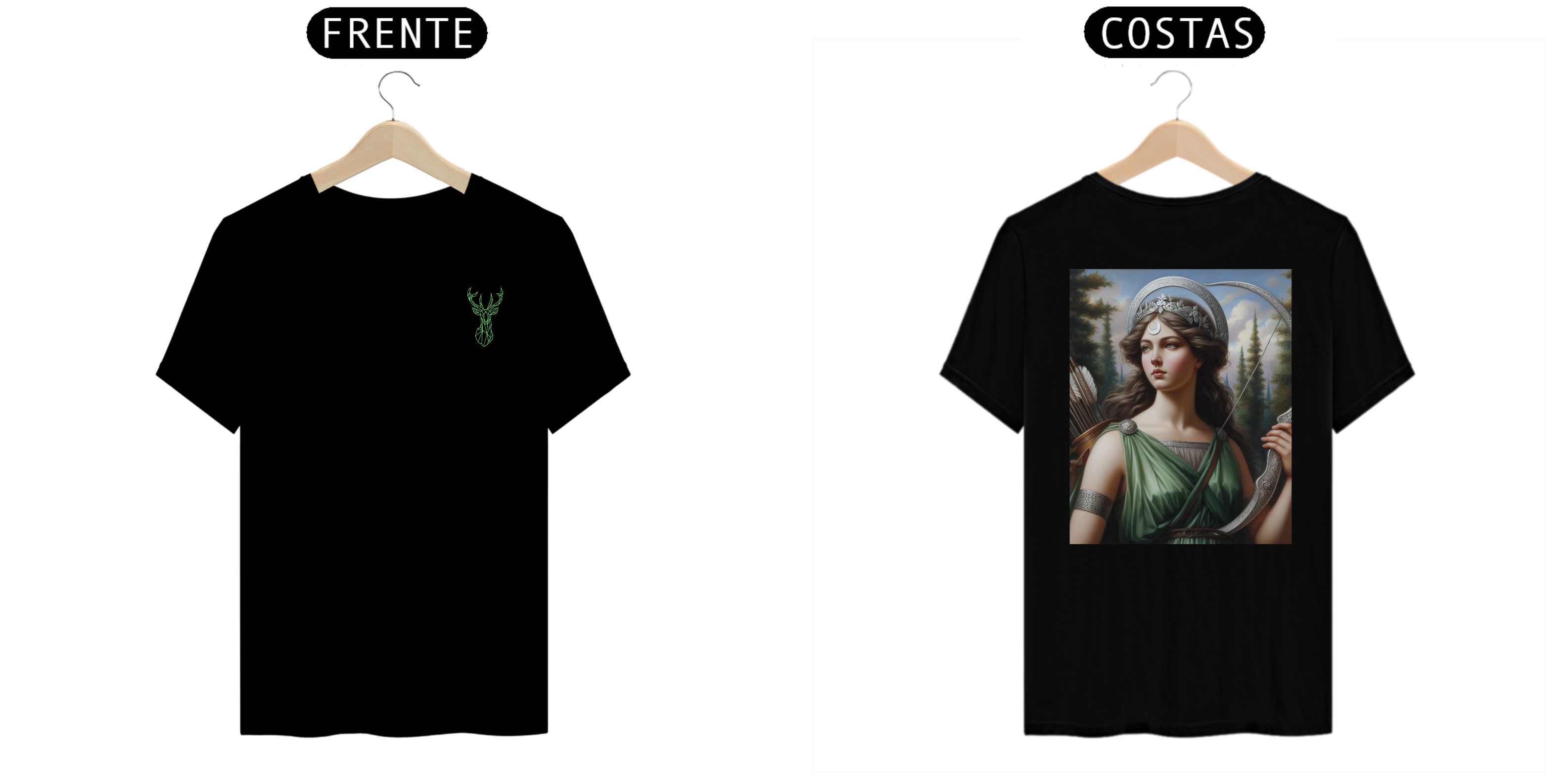 Camiseta Deusa Artemes