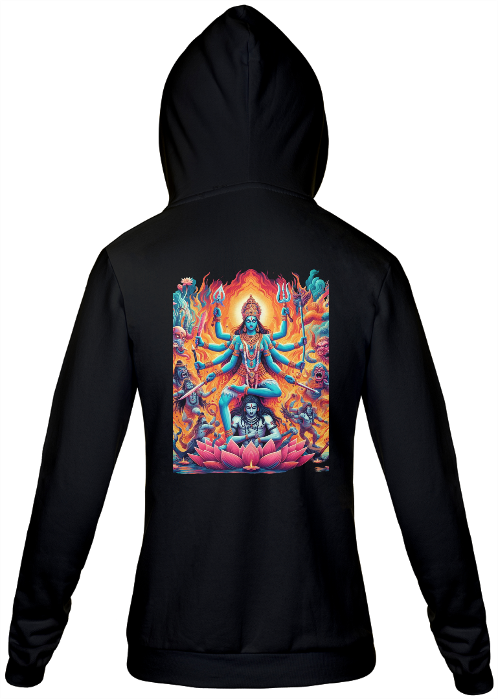 moletom de ziper Kali