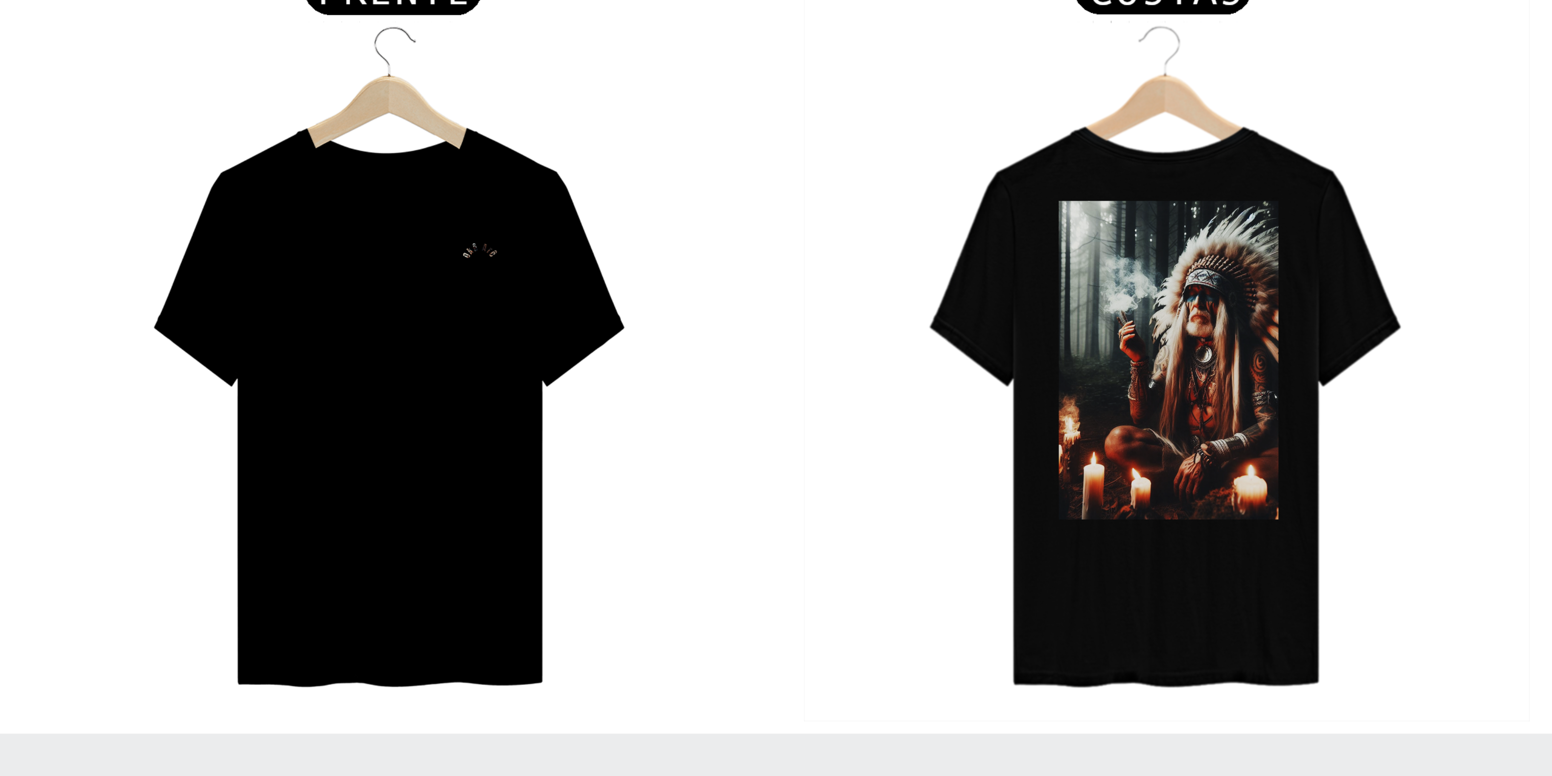 Nome do produto: Camiseta Caboclo 