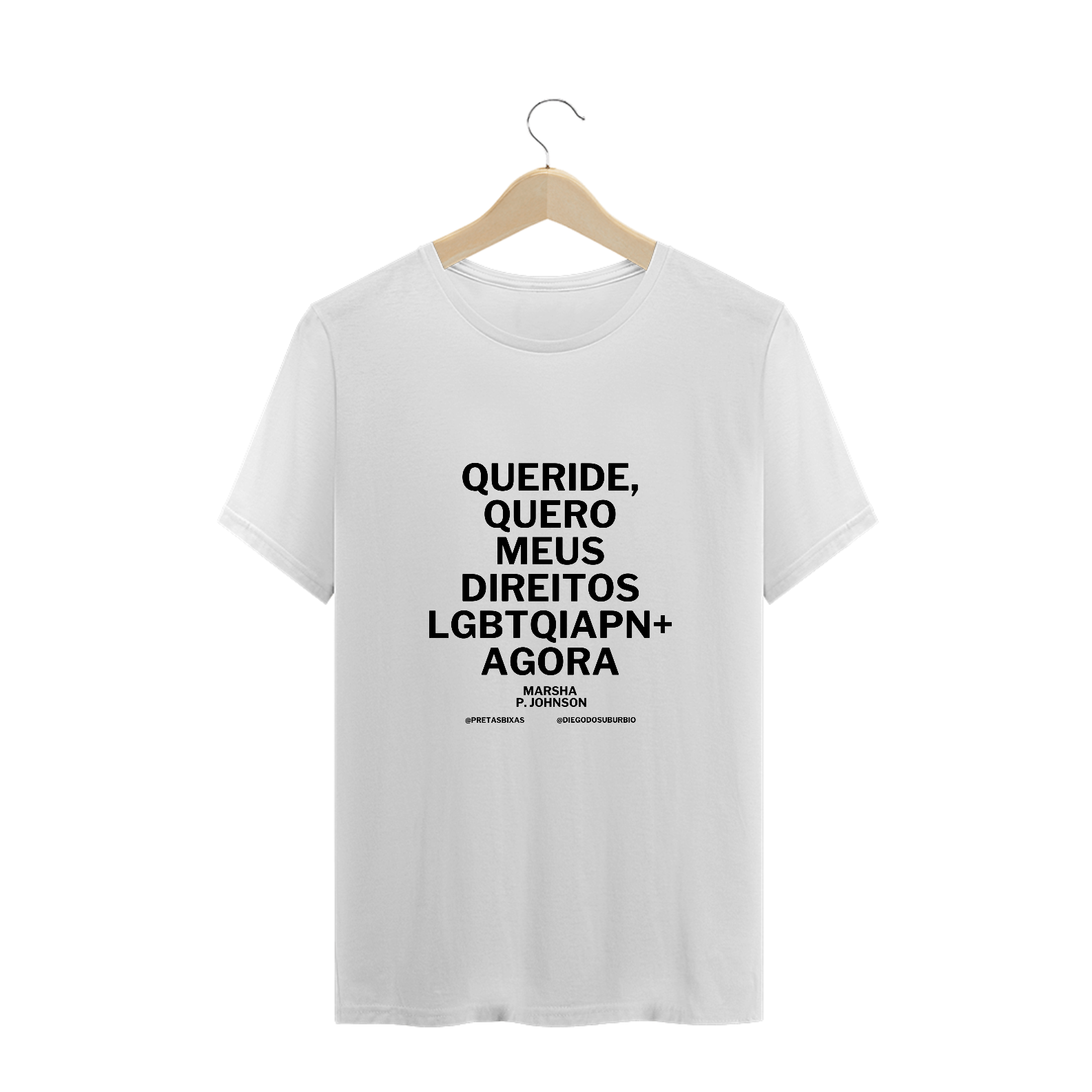 Camiseta Plus Size Pretas Bixas - Quero Agora (BCA)