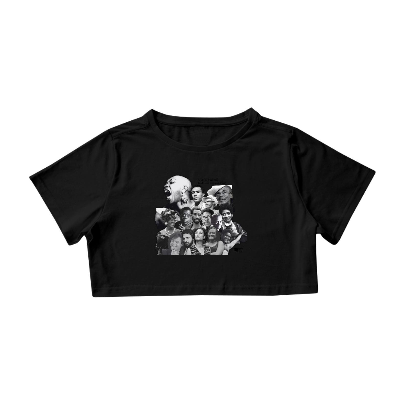 Cropped Pretas Bixas