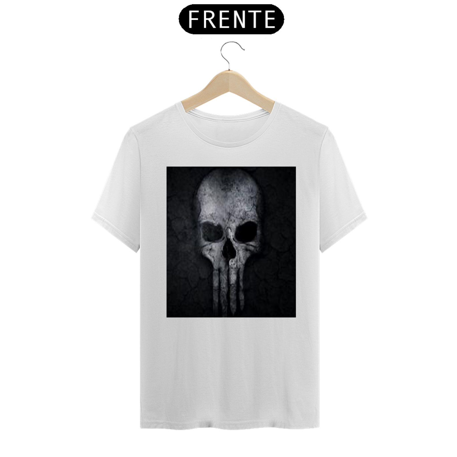camiseta de caveira