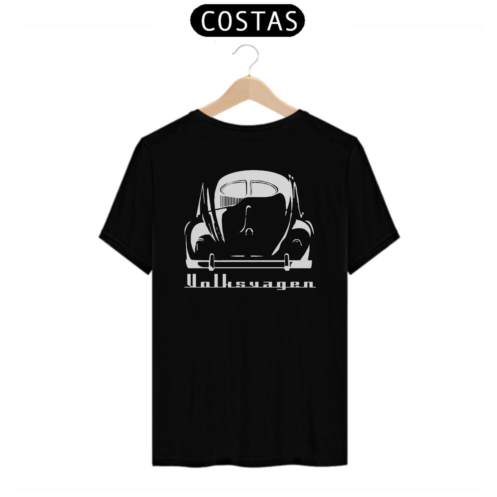 Camiseta Split Window Estampa nas Costas