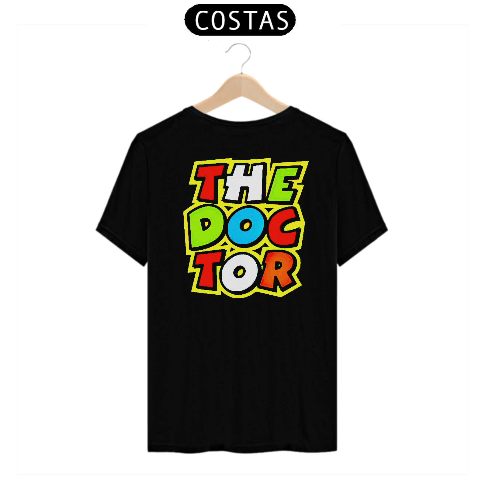 Camiseta The Doctor Estampa traseira