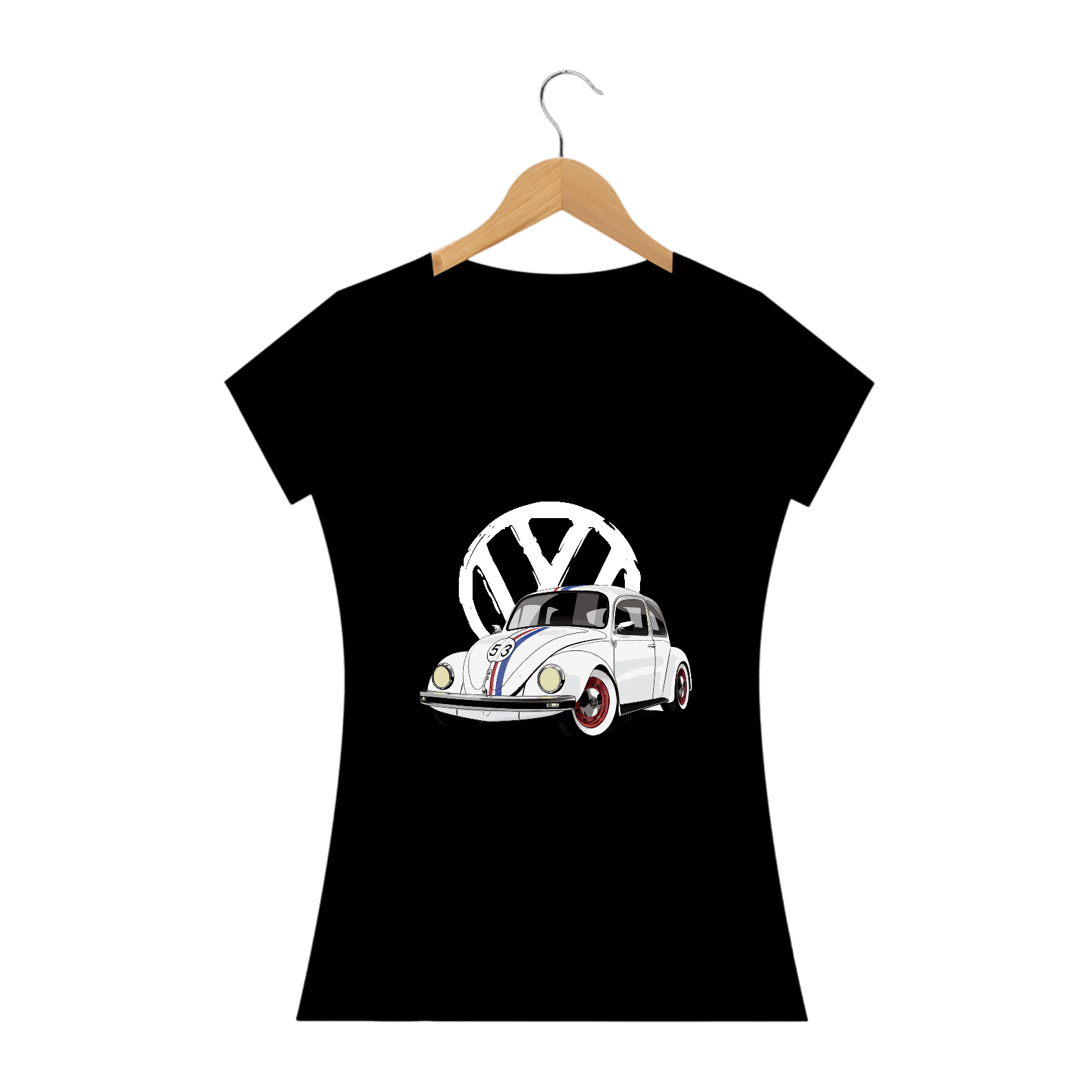 Camiseta Feminina VW Fusca