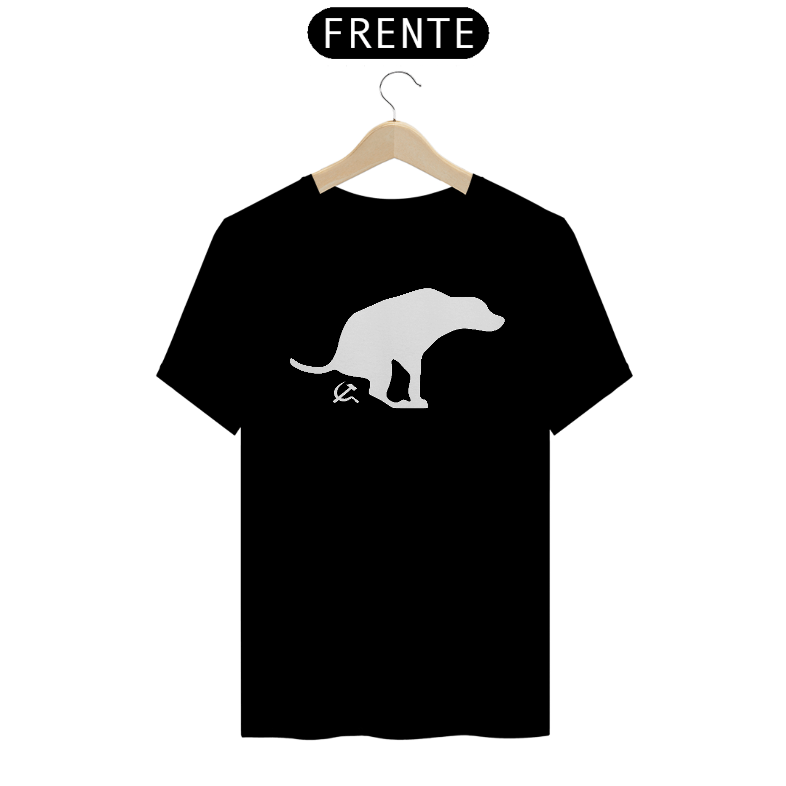 Camiseta Comunista preta