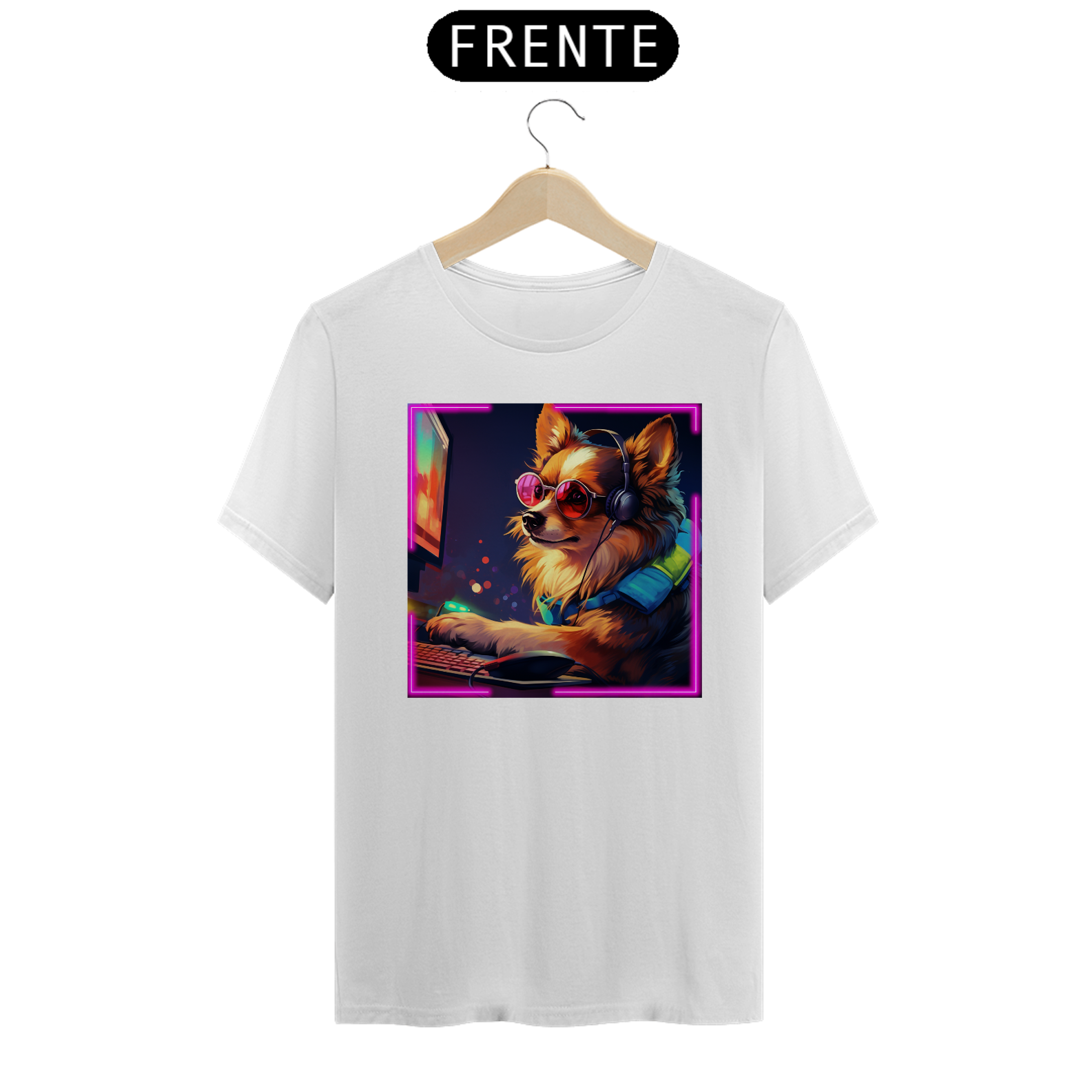 Camiseta - Chihuahua Programador 2