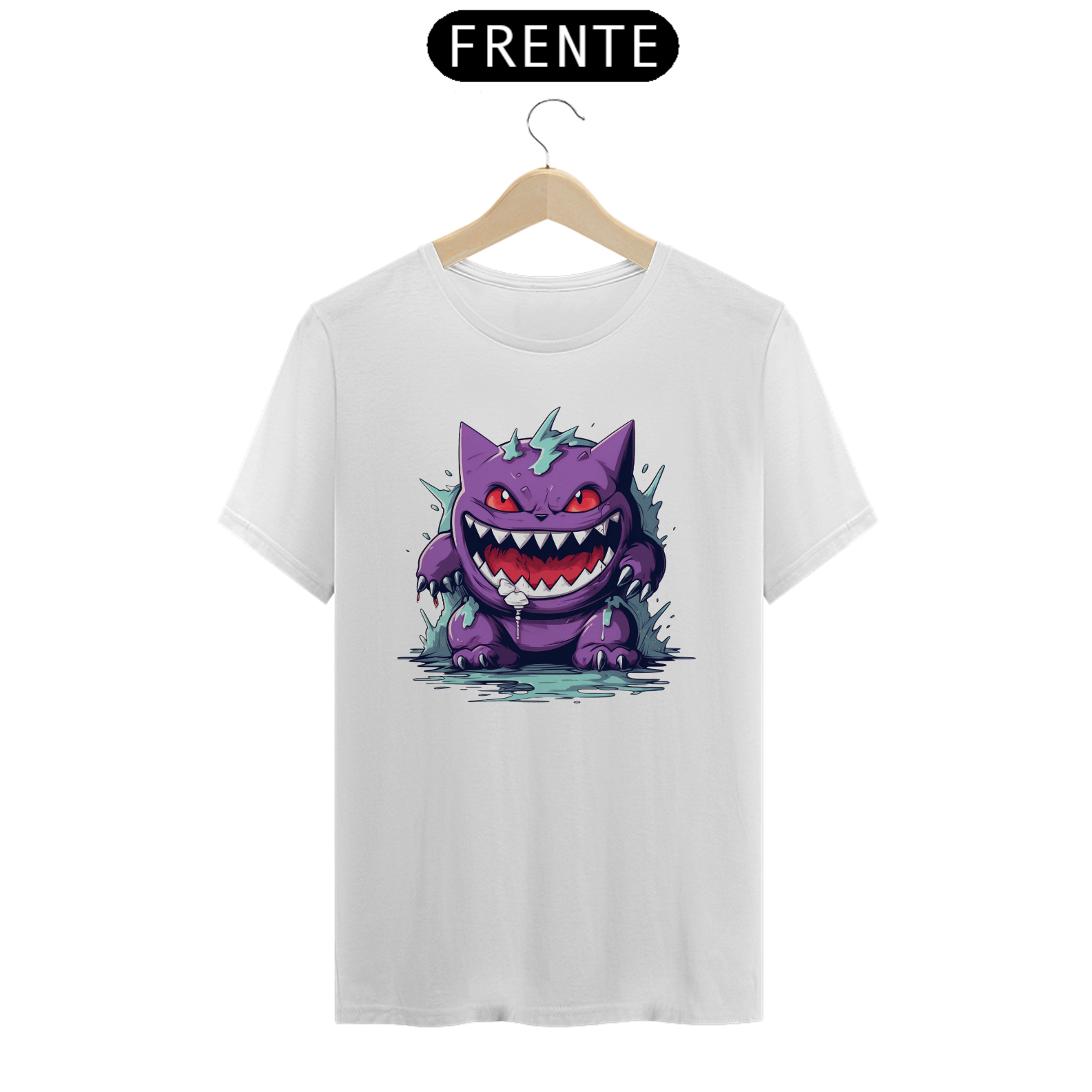 Camiseta - Gengar Ghost