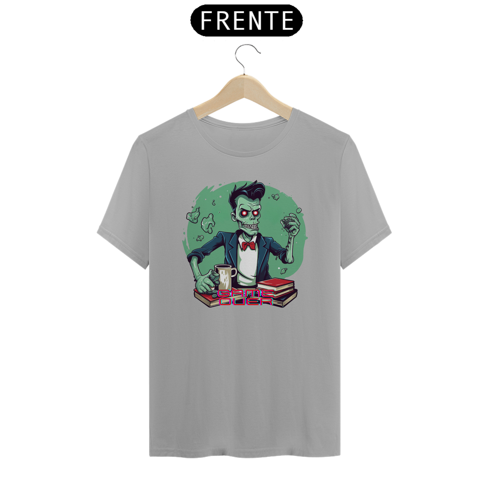 Camiseta - 50's Zombie Gentleman