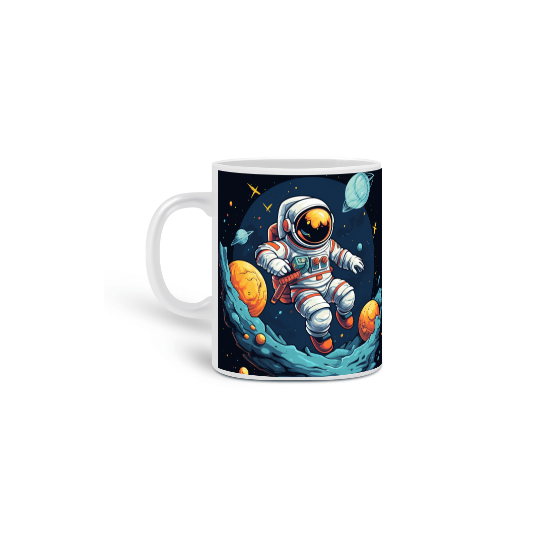 Caneca Astronaut Cartoon
