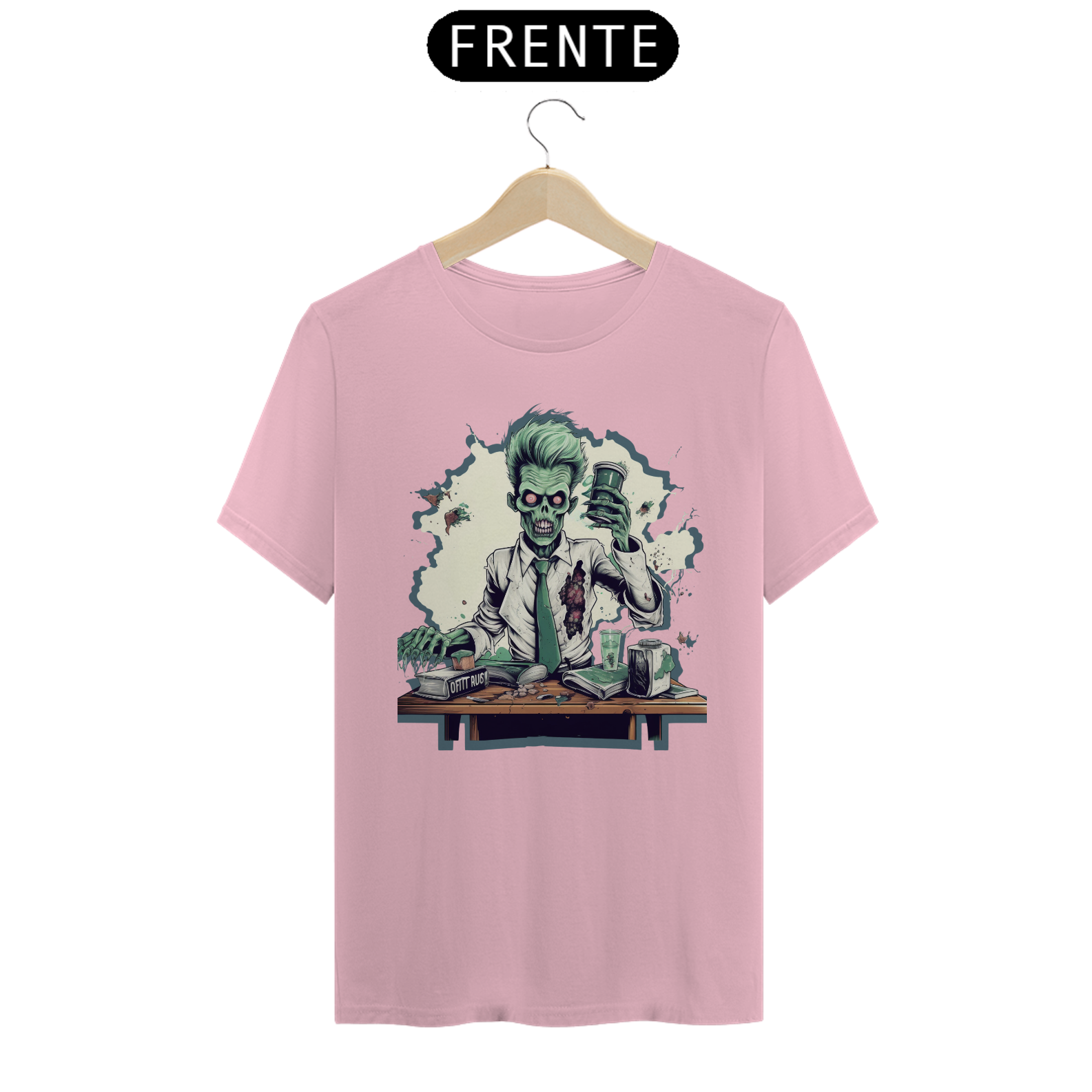 Camiseta - Zombie 50's Business Man