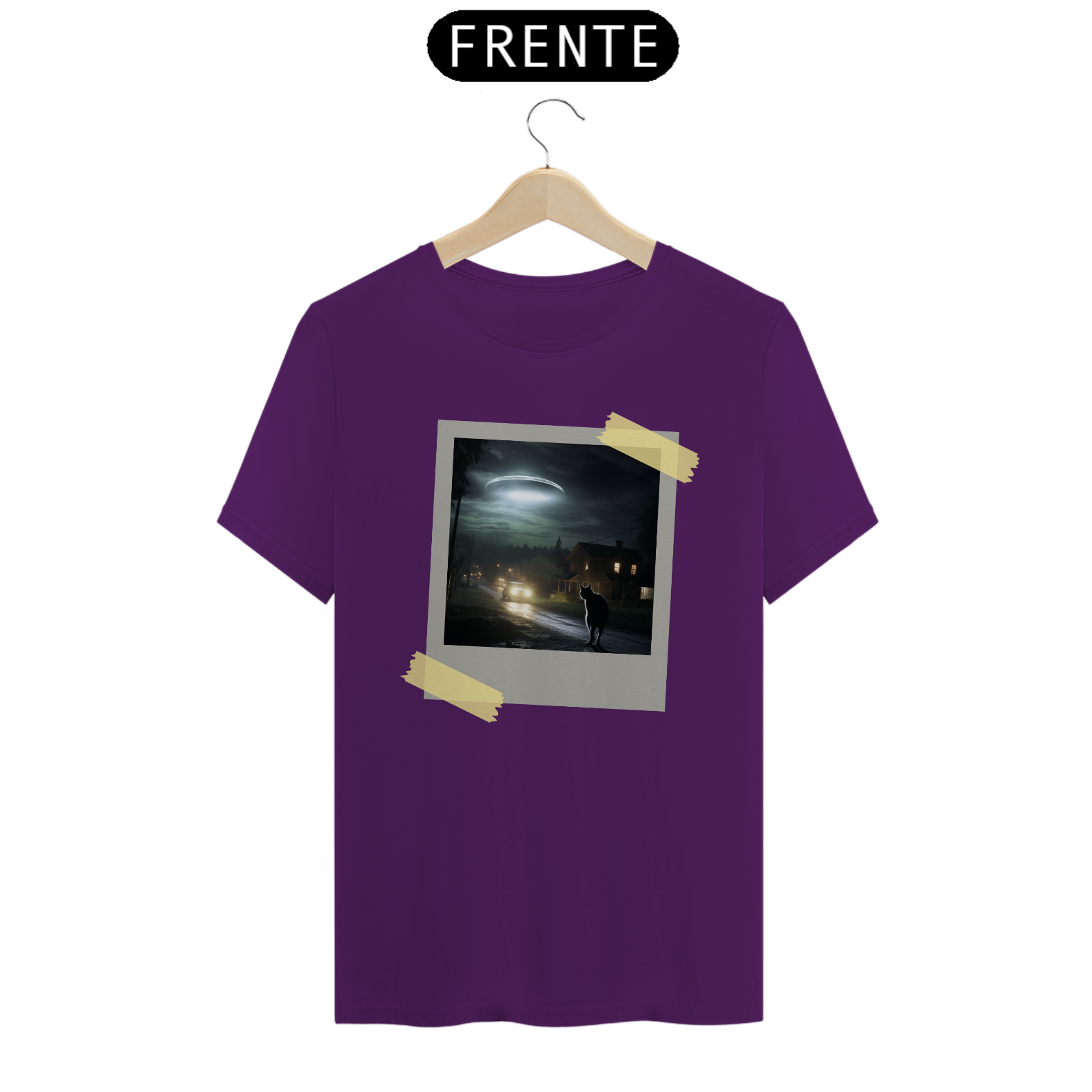 Camiseta - UFO Over City 2