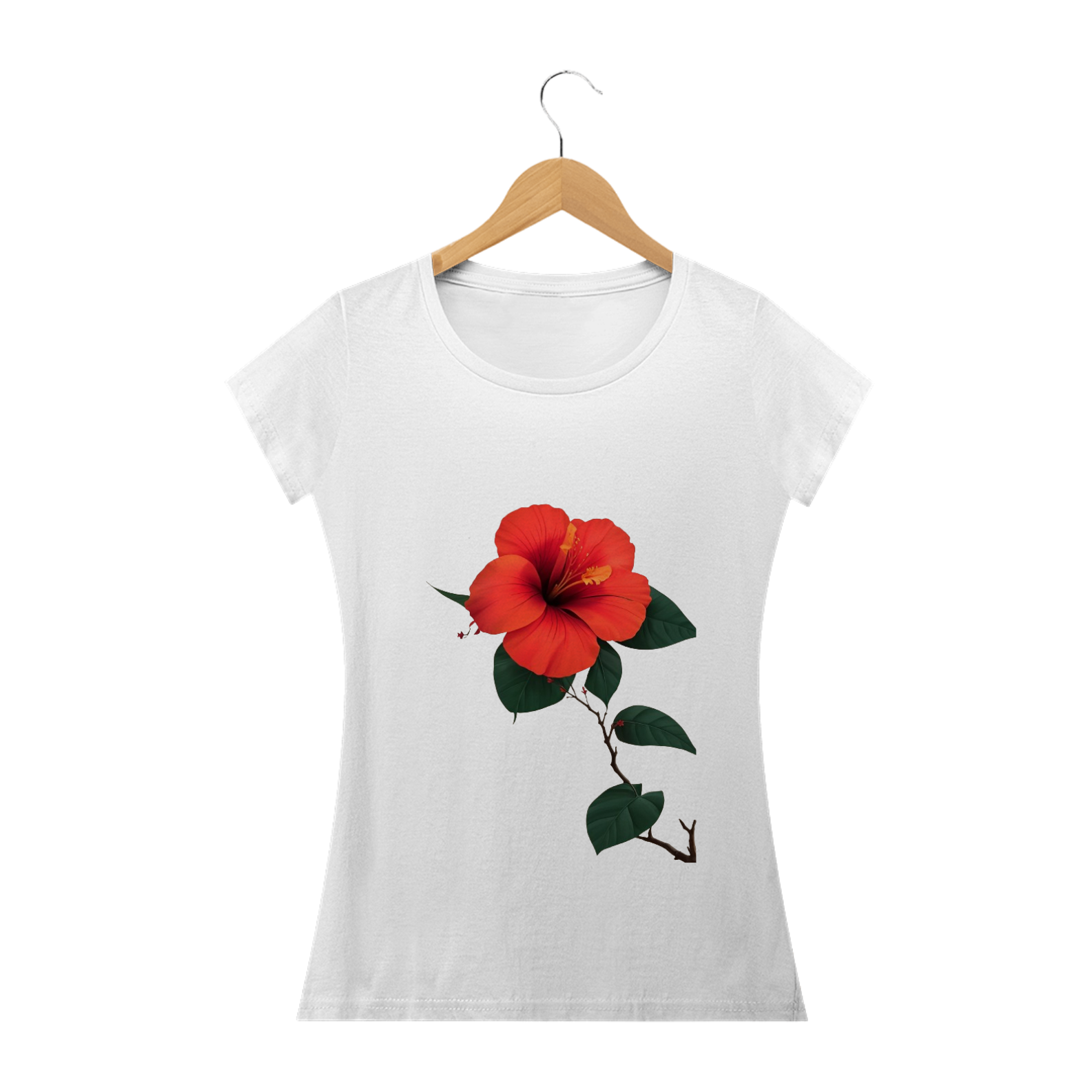  camiseta bela flor