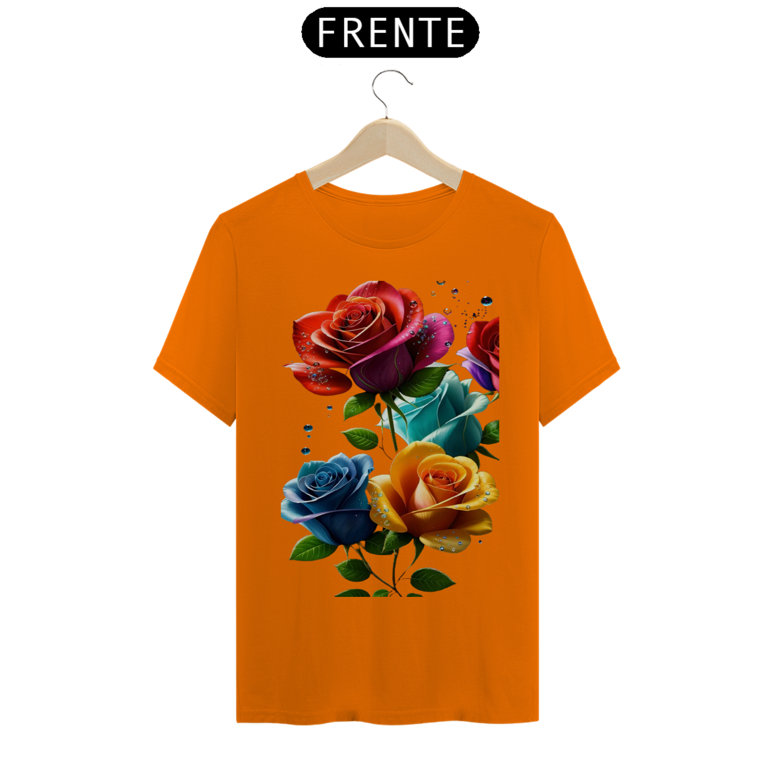camiseta flor
