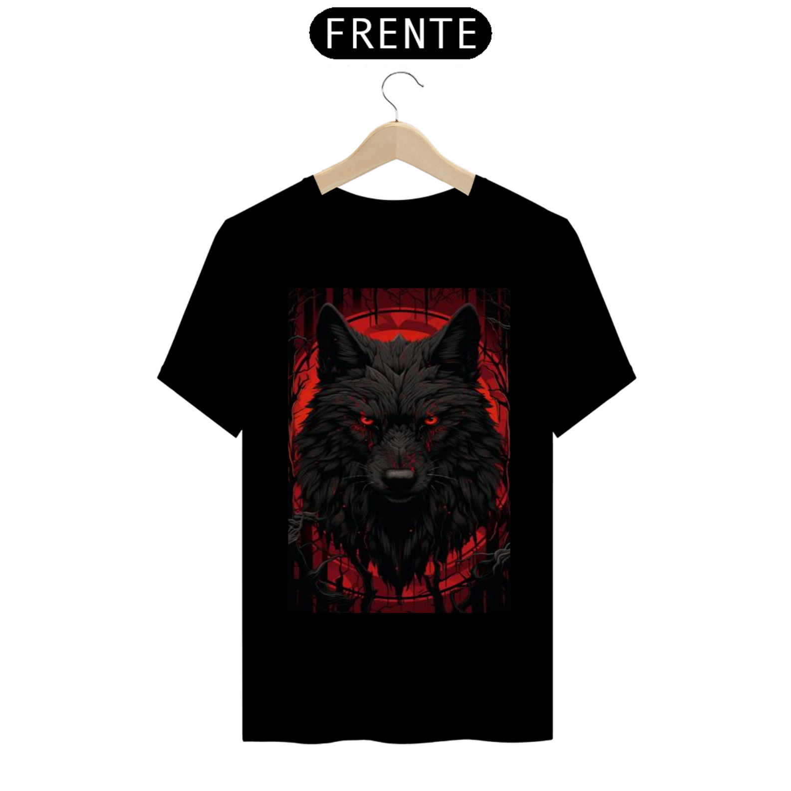 camiseta lobo