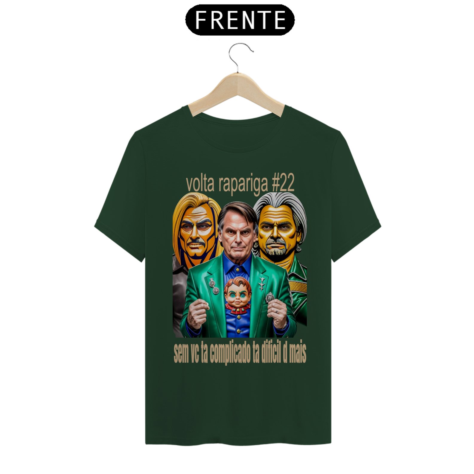 Nome do produto: camiseta bolsonaro #22