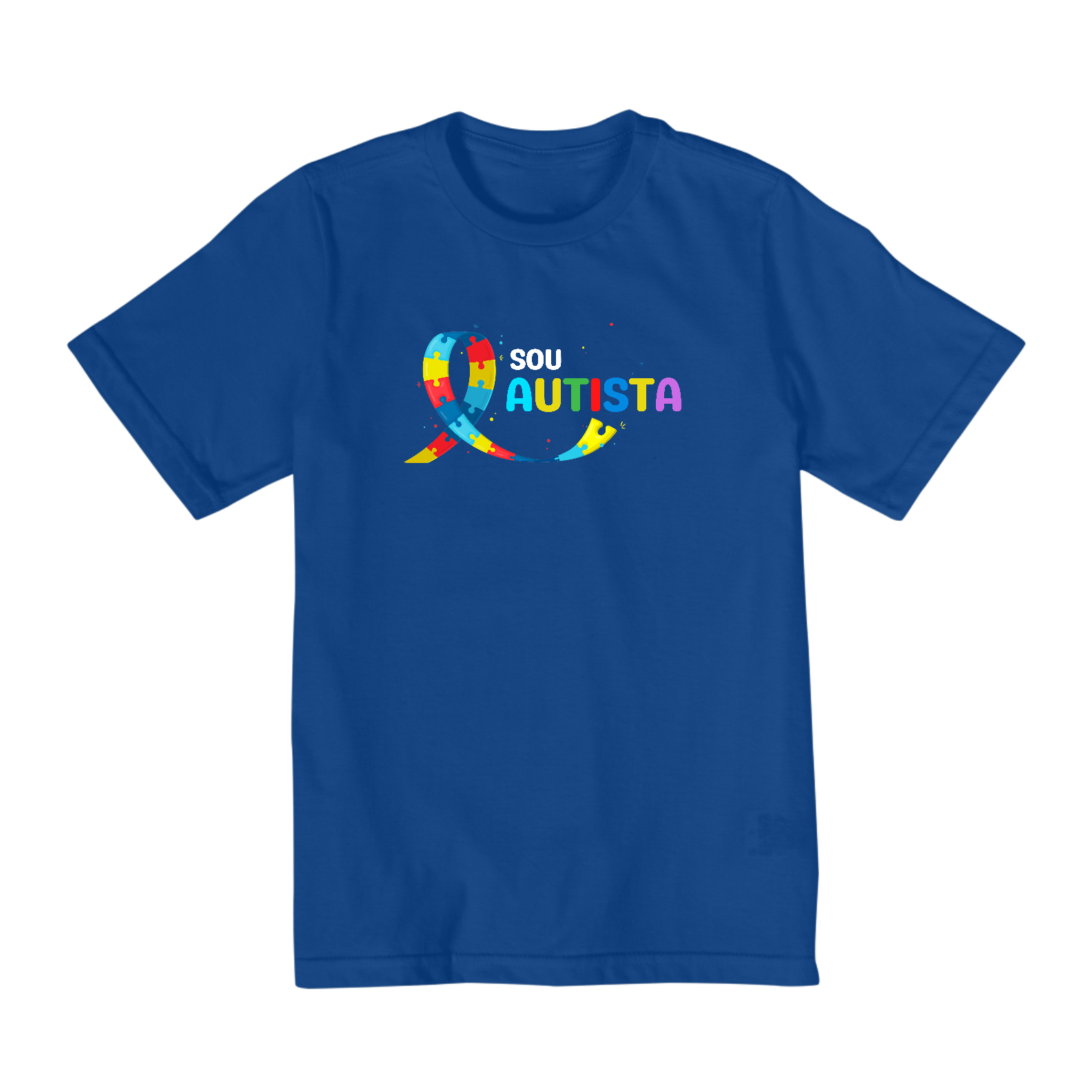 CAMISETA INFANTIL EU SOU AUTISTA (10 a 14 anos)