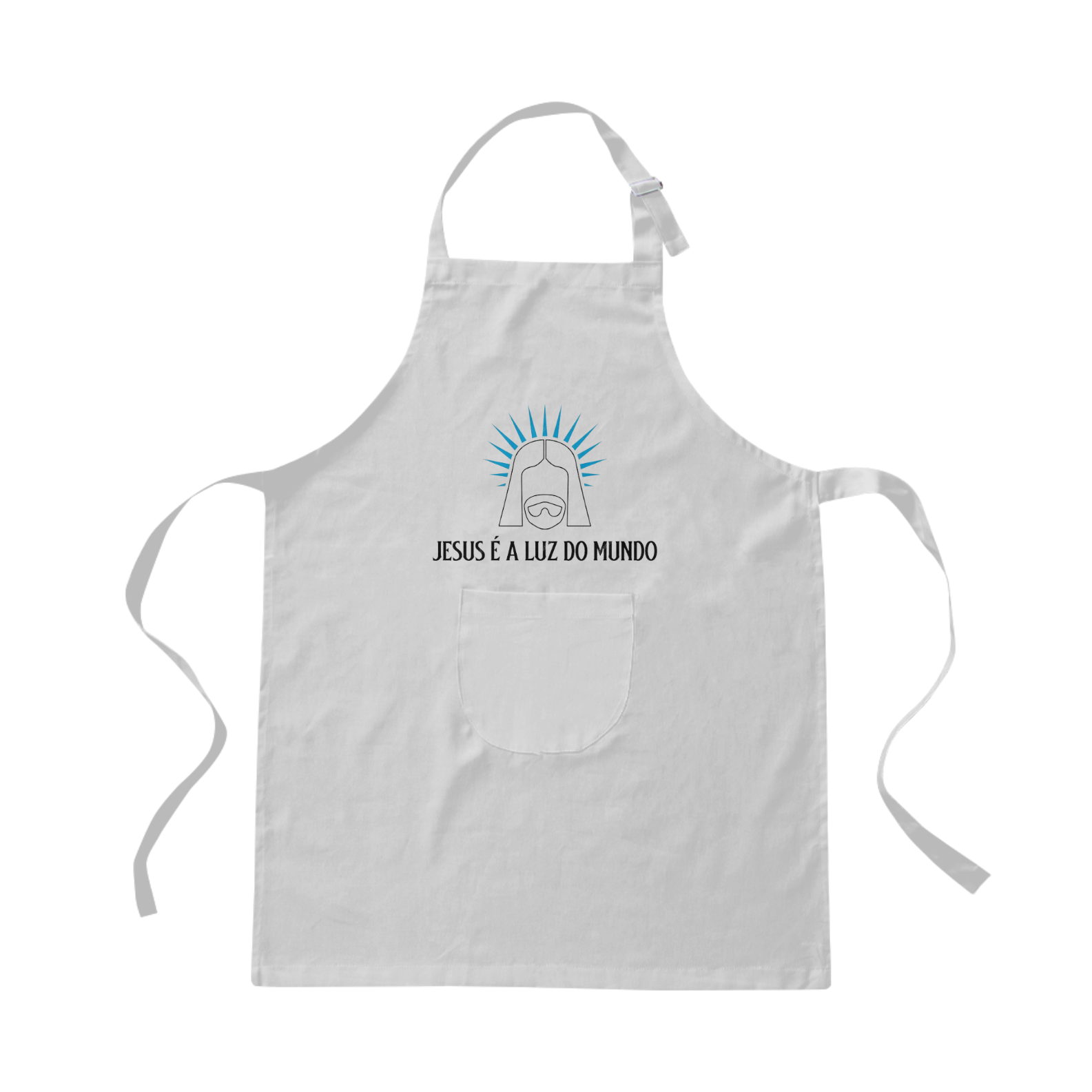 Avental Jesus é a luz do mundo