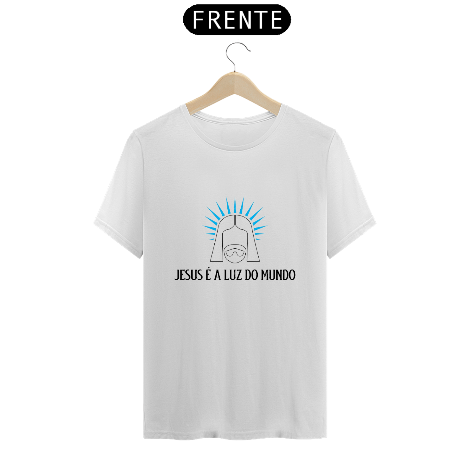 Camiseta Jesus é a luz do mundo