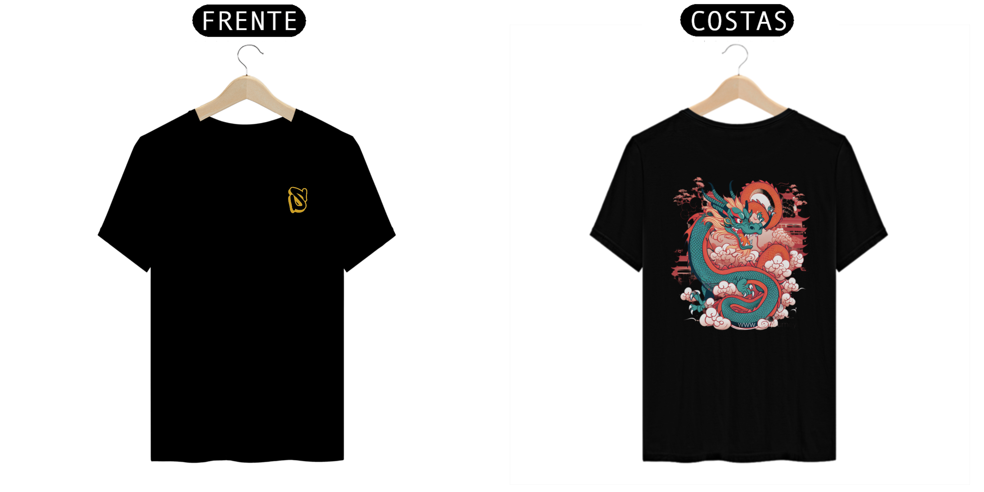 CAMISA DRAGÃO CHINÊS