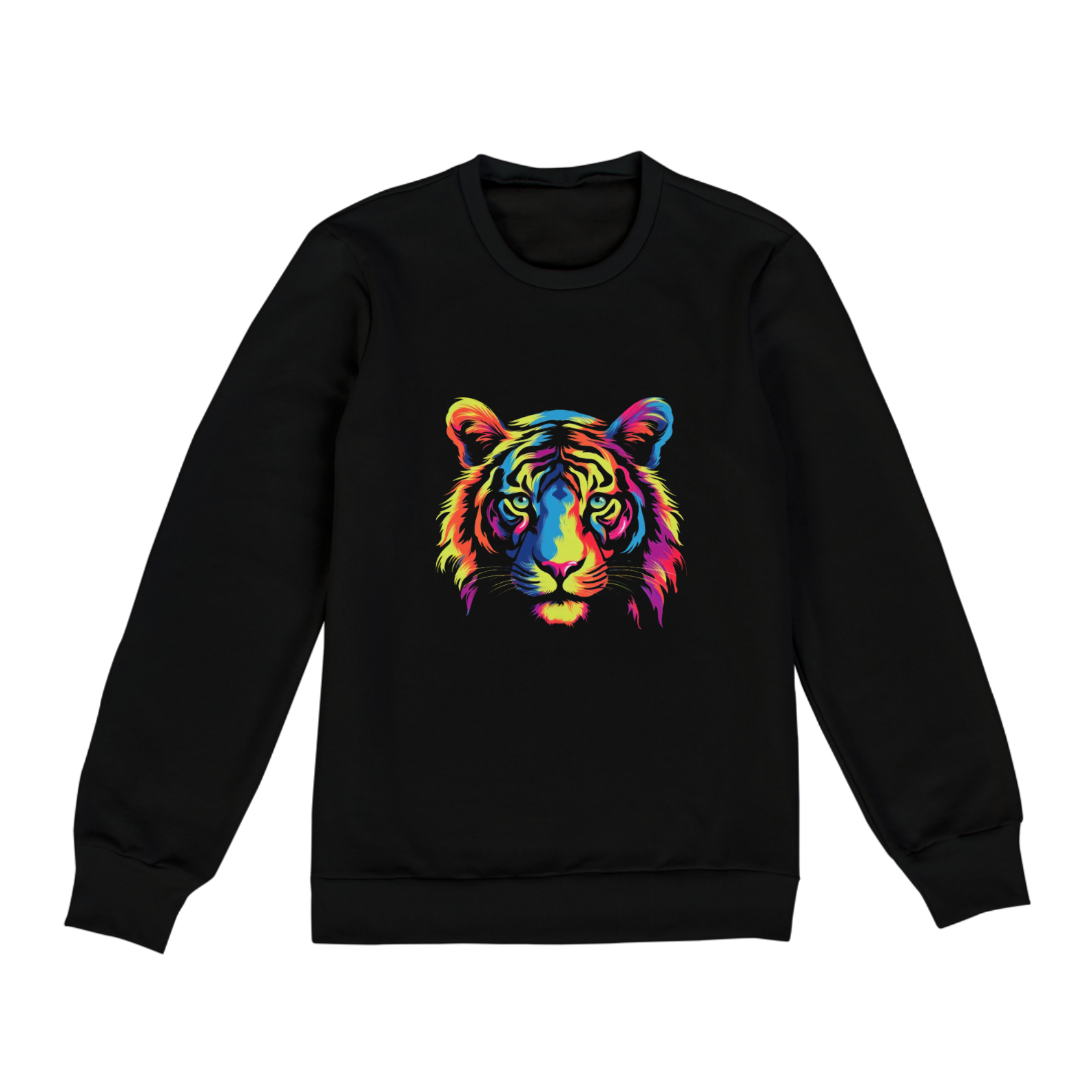 MOLETOM TIGRE NEON