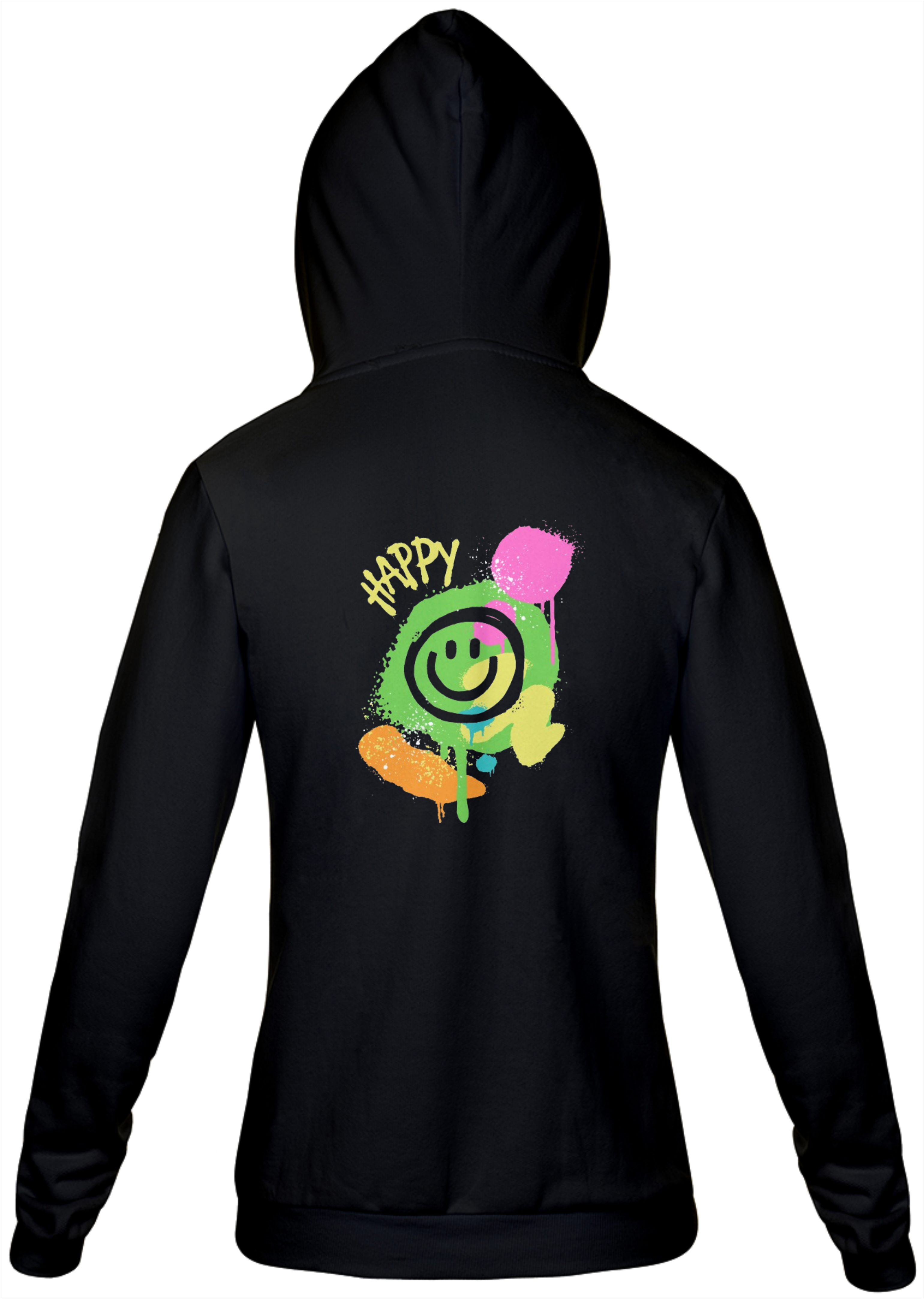 MOLETOM COM ZÍPER HAPPY