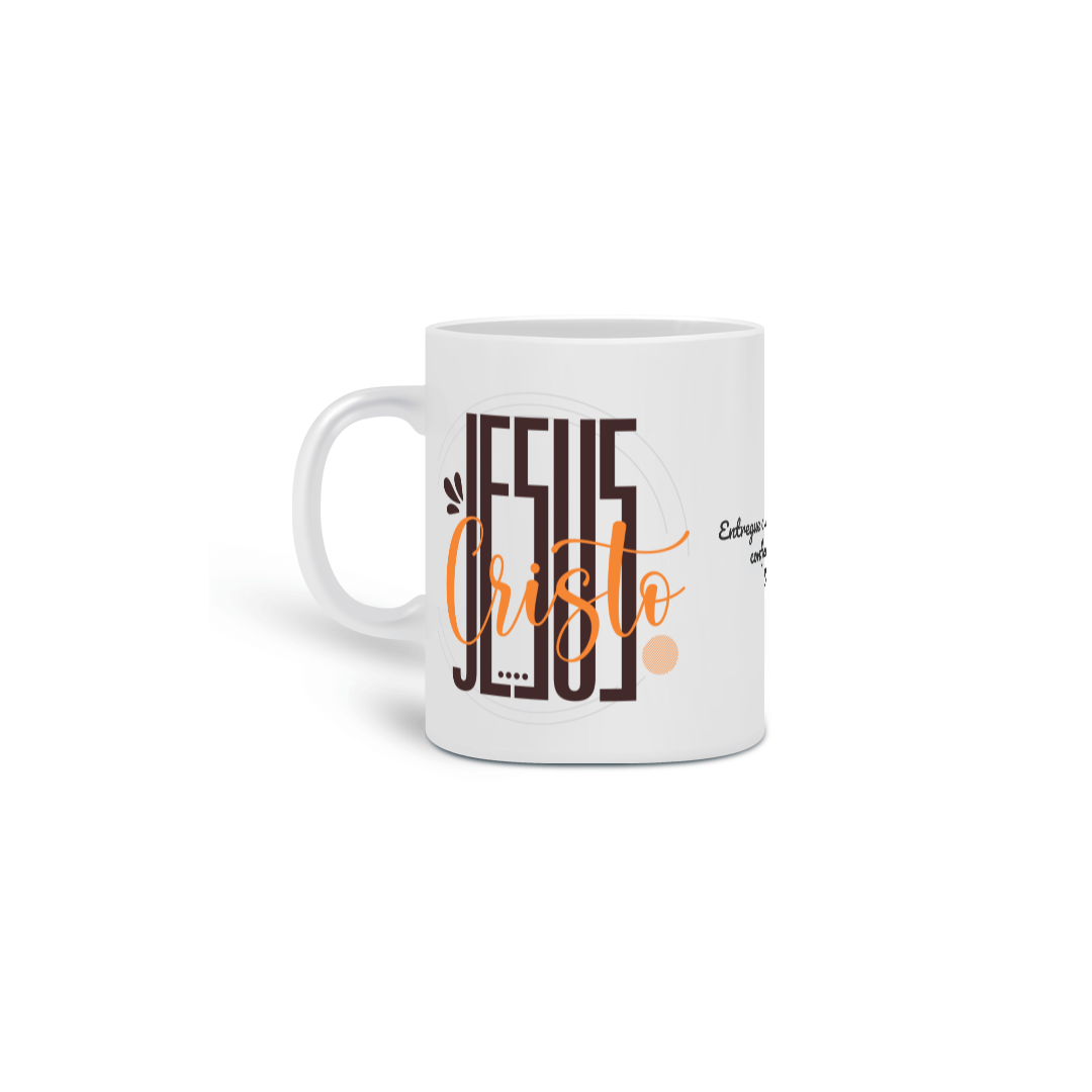 Nome do produto  Caneca Porcelana Jesus