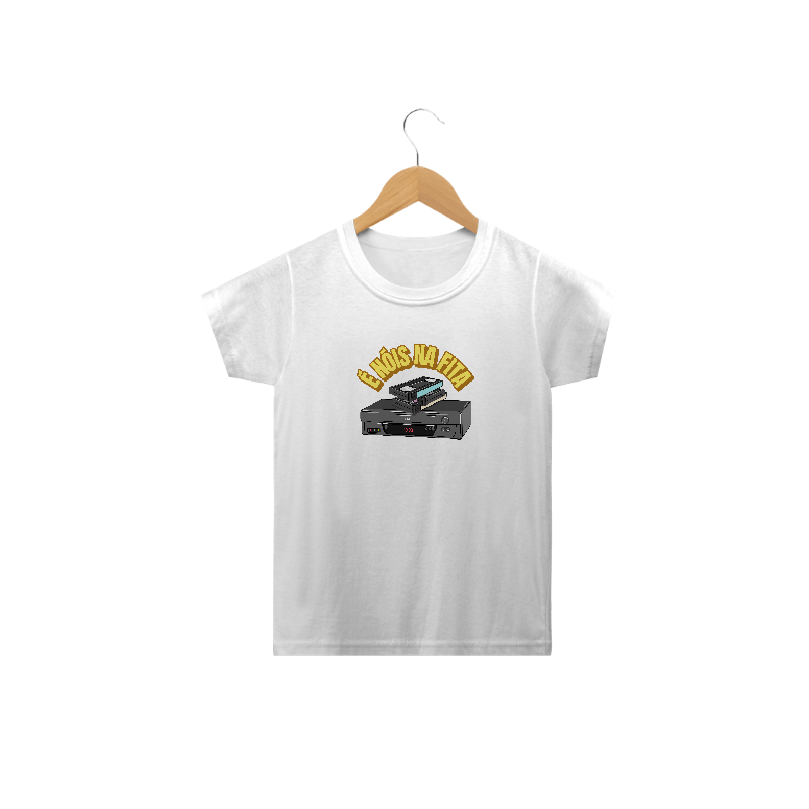 CAMISETA INFANTIL É NÓIS NA FITA