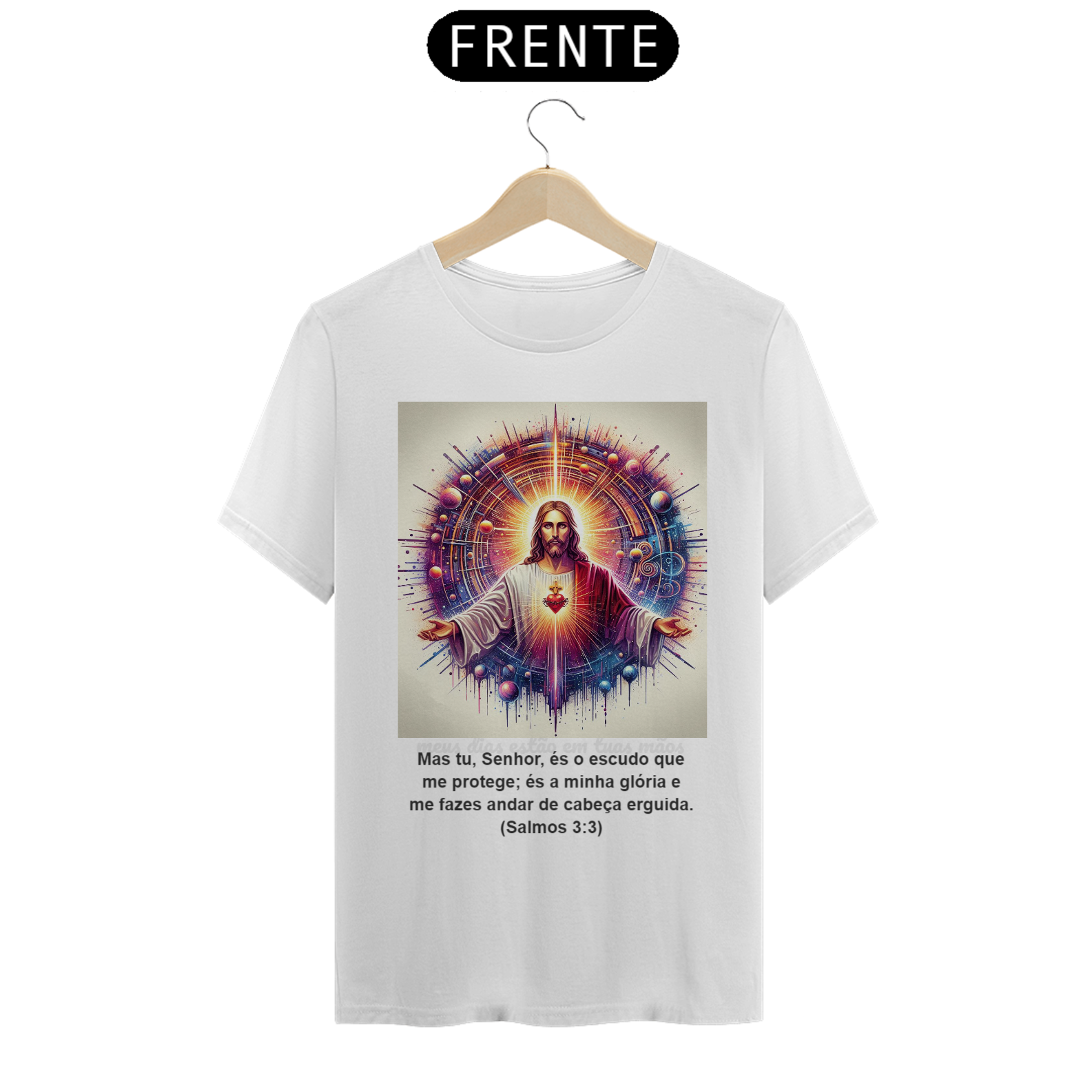 Mas tu, Senhor, és o escudo que me protege; és a minha glória e me fazes andar de cabeça erguida. (Salmos 3:3)