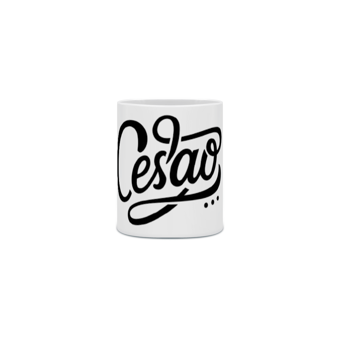 Caneca - Césão® Logo 1 preta.